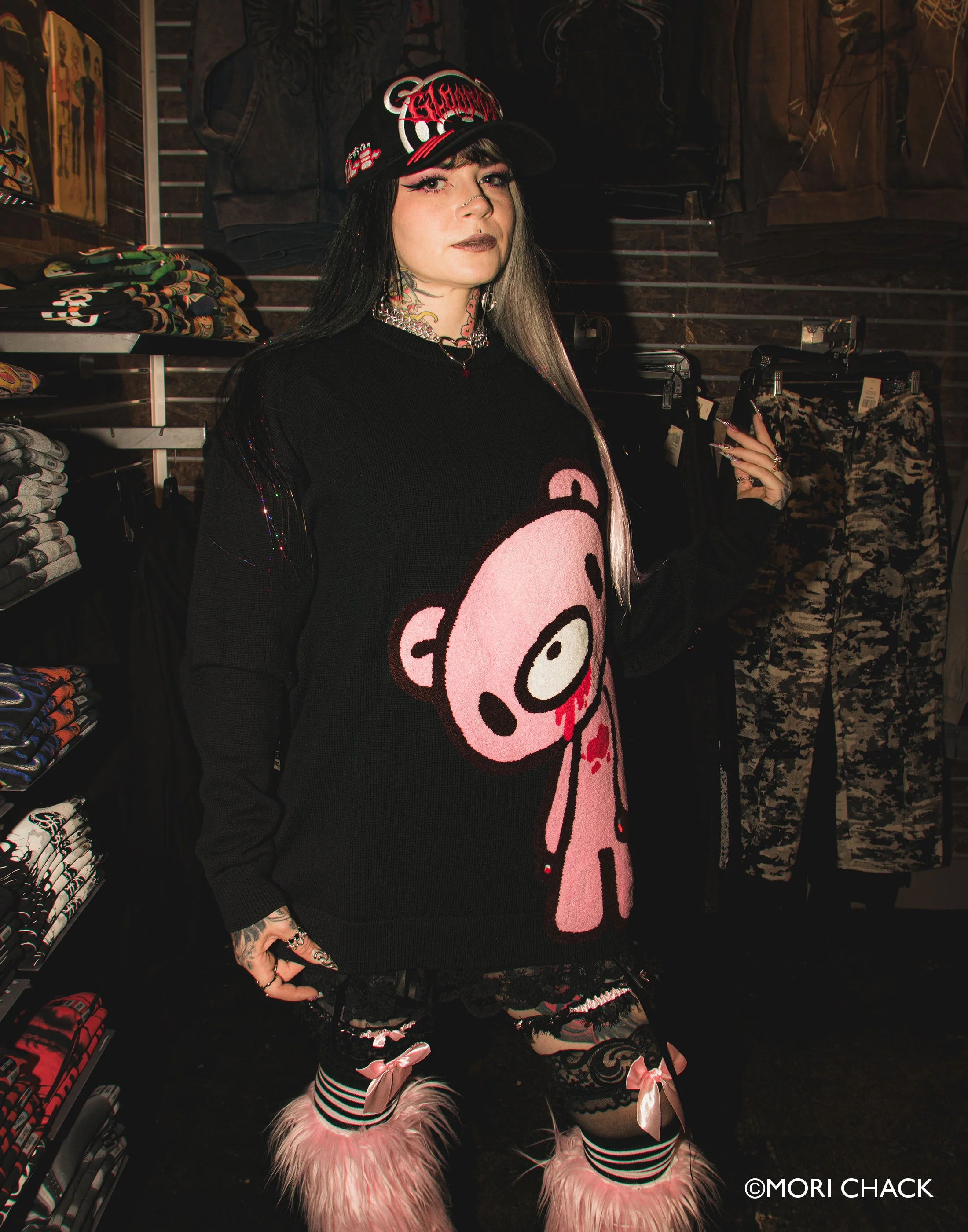 Big Gloomy Knit Sweater - Image 7