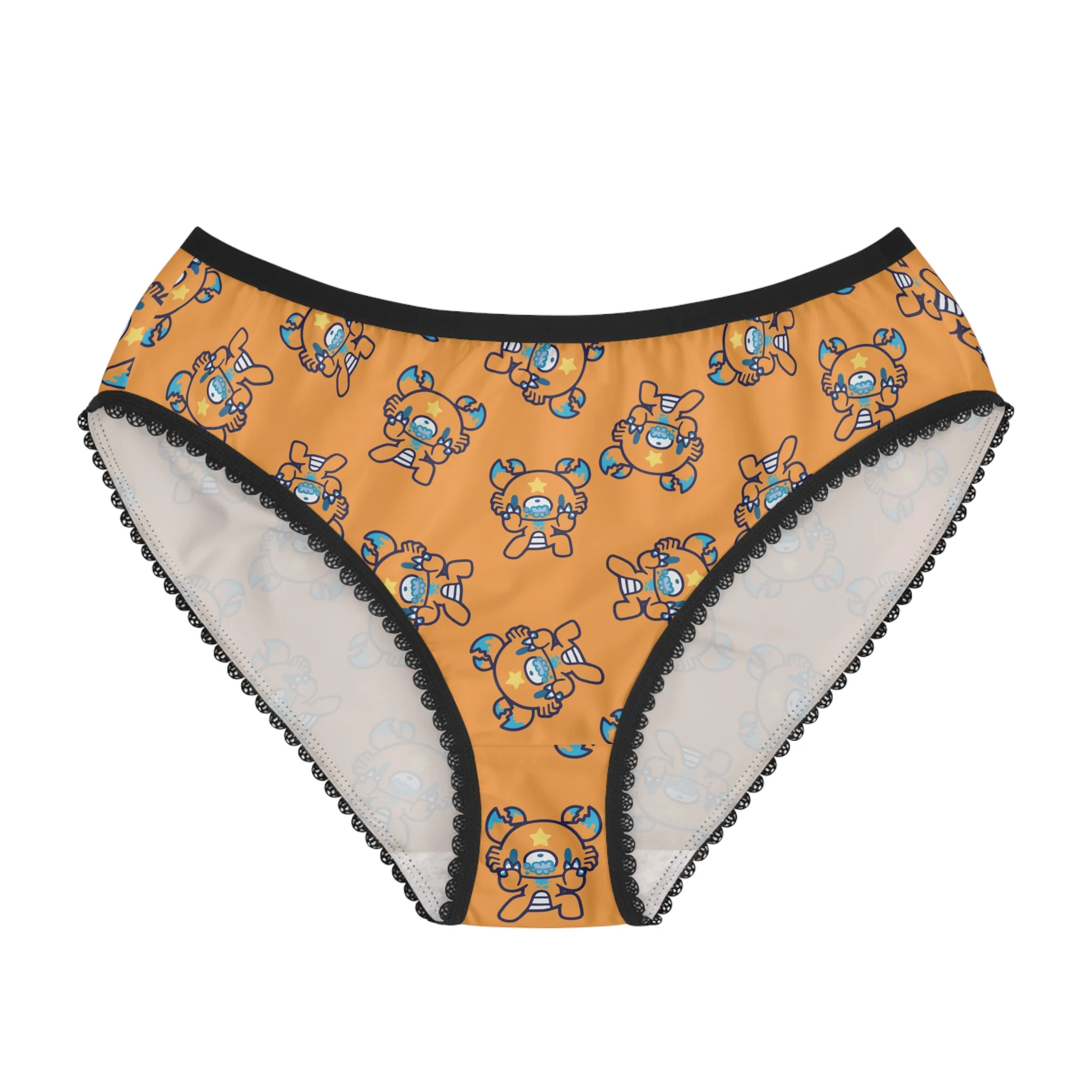 Cancer Gloomy Women's Briefs (AOP)