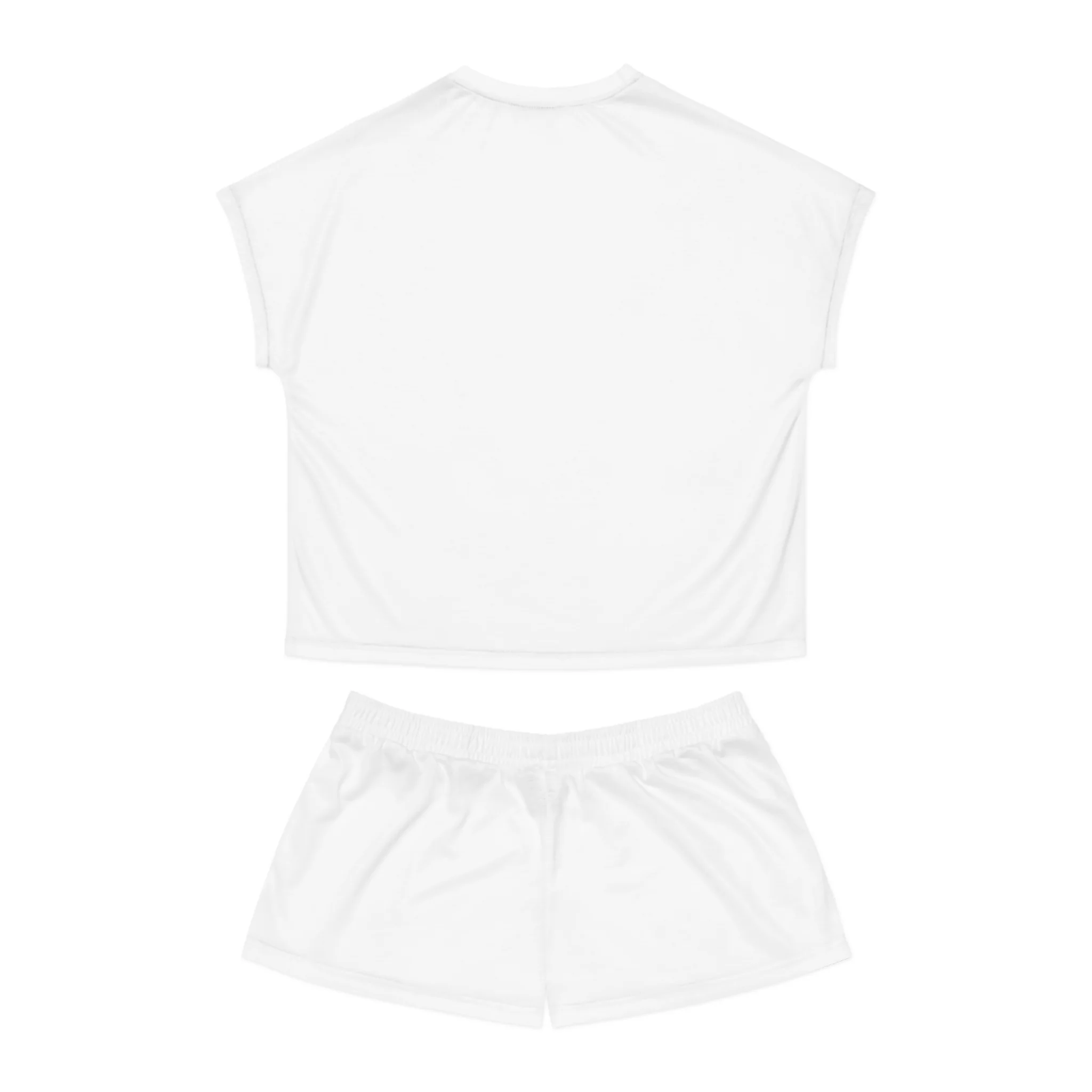 Chubby Gloomy Bear Y2K - Women's Short Pajama Set (AOP) - Image 3