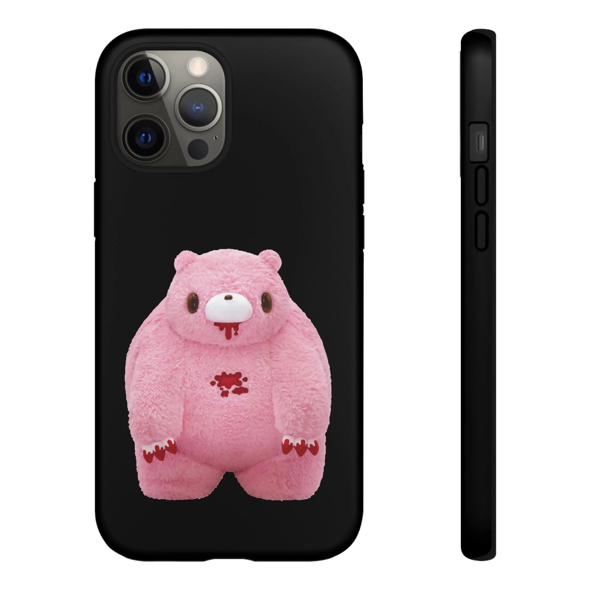 Chubby Gloomy Plush Tough Phone Case - Image 4