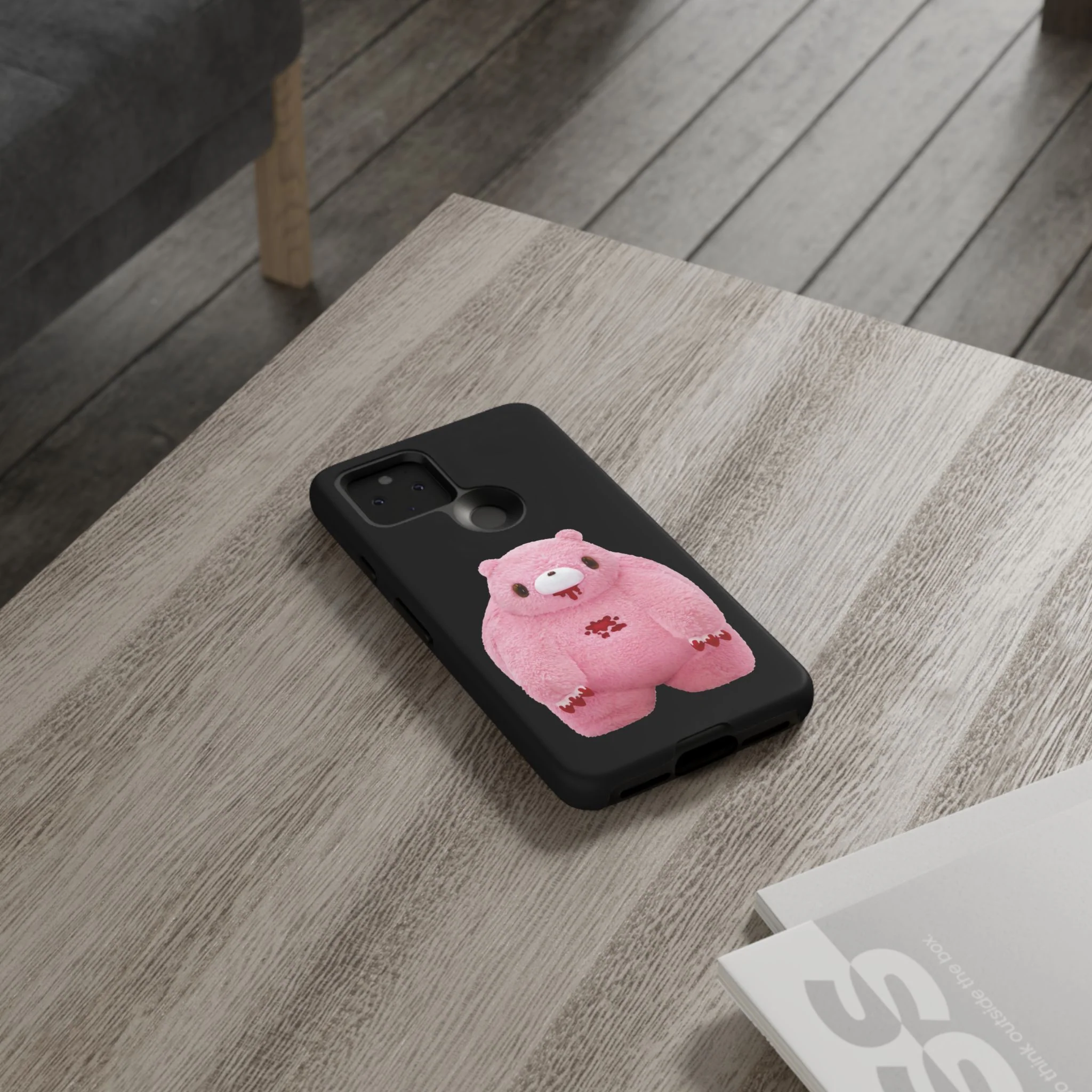 Chubby Gloomy Plush Tough Phone Case - Image 59