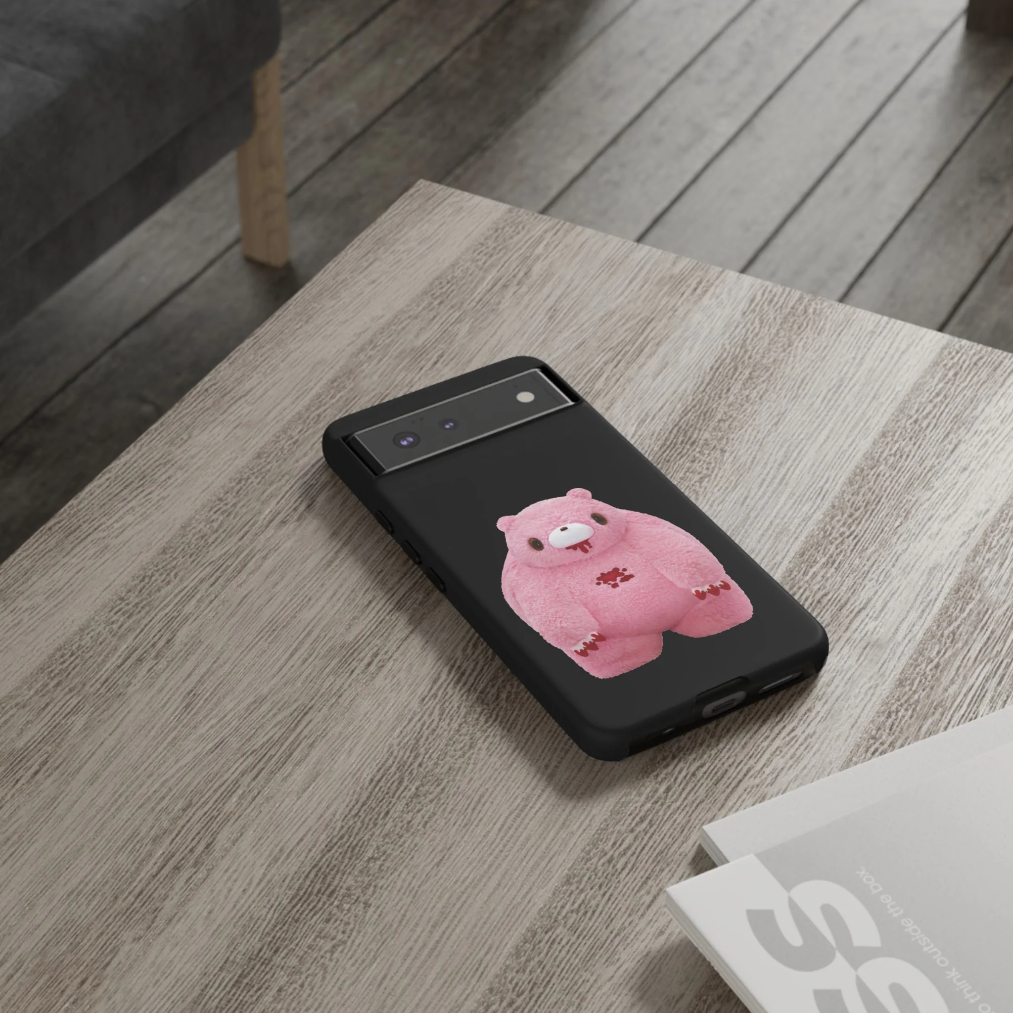 Chubby Gloomy Plush Tough Phone Case - Image 61
