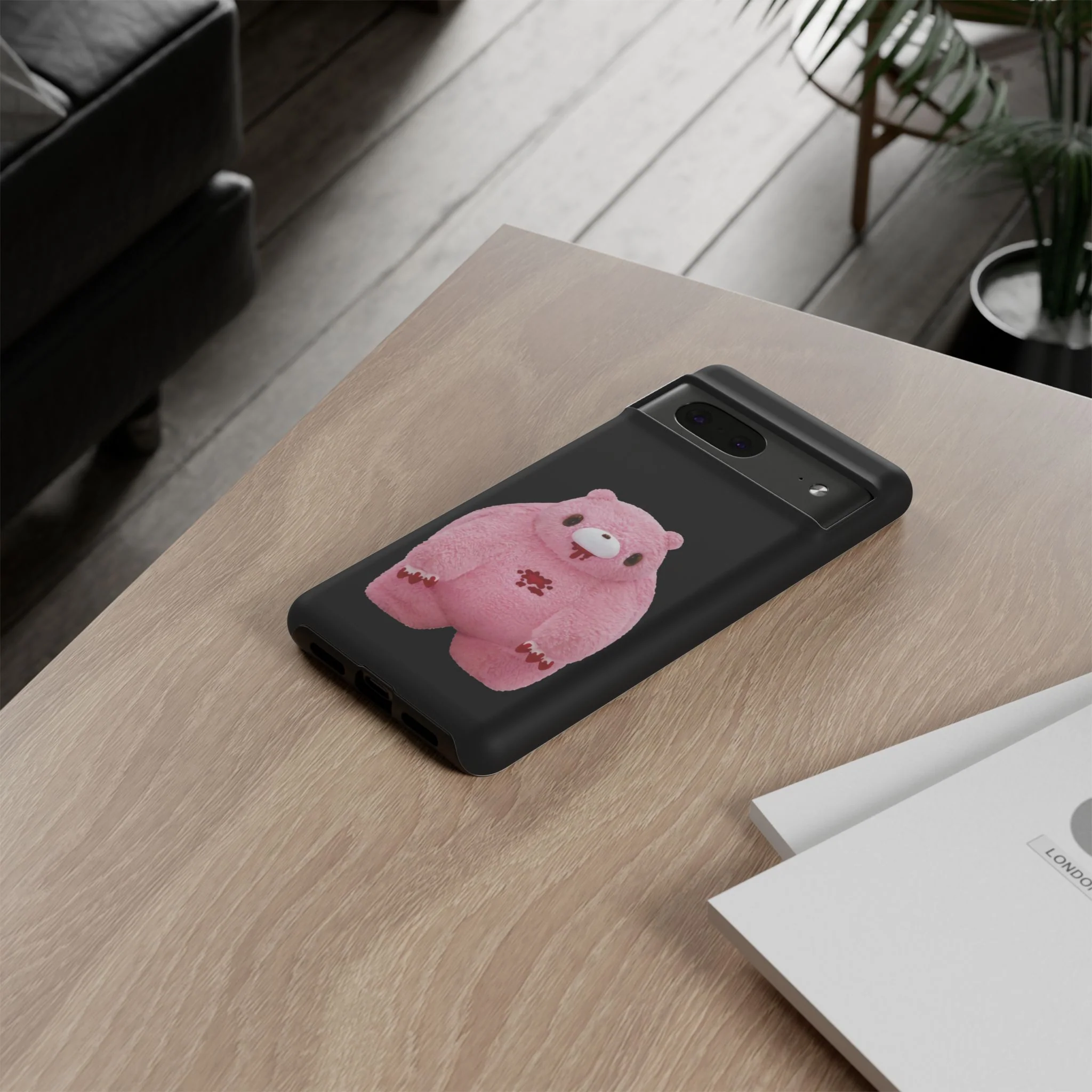Chubby Gloomy Plush Tough Phone Case - Image 67