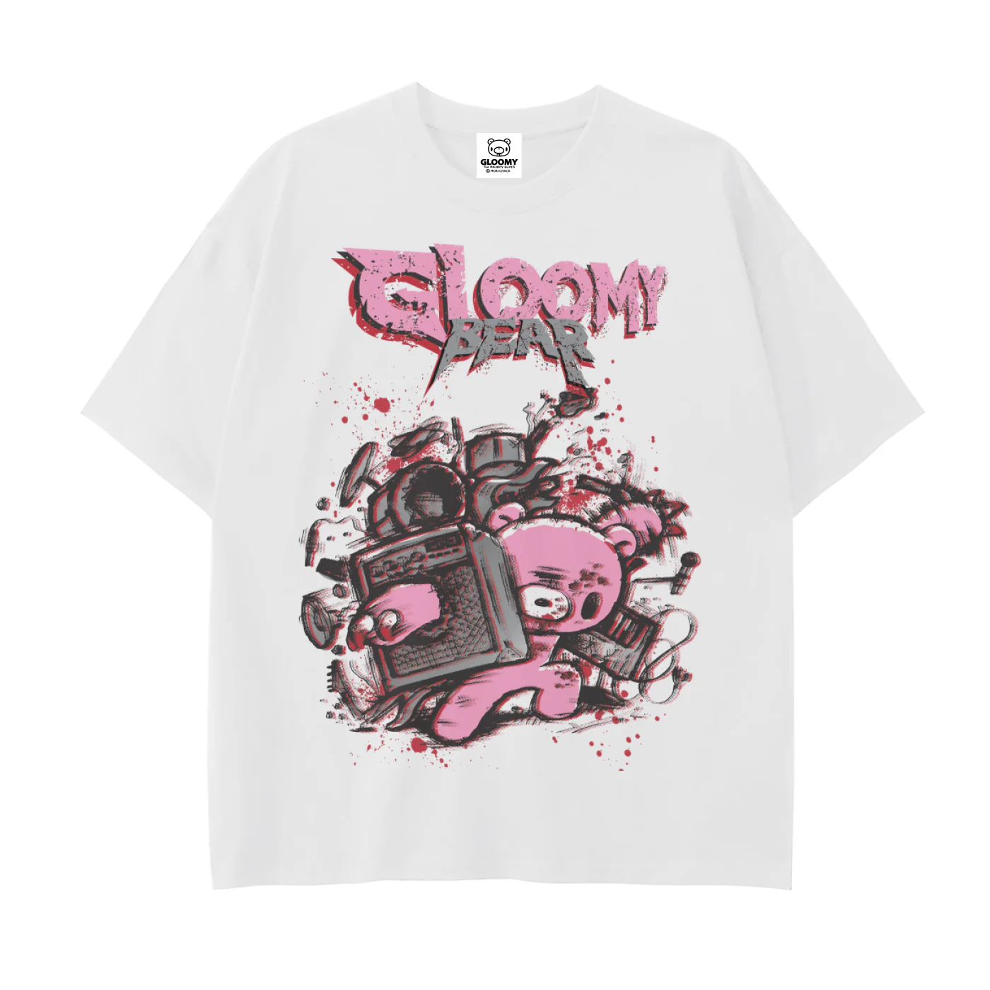 Action Gloomy Drop Shoulder Cotton T-Shirt