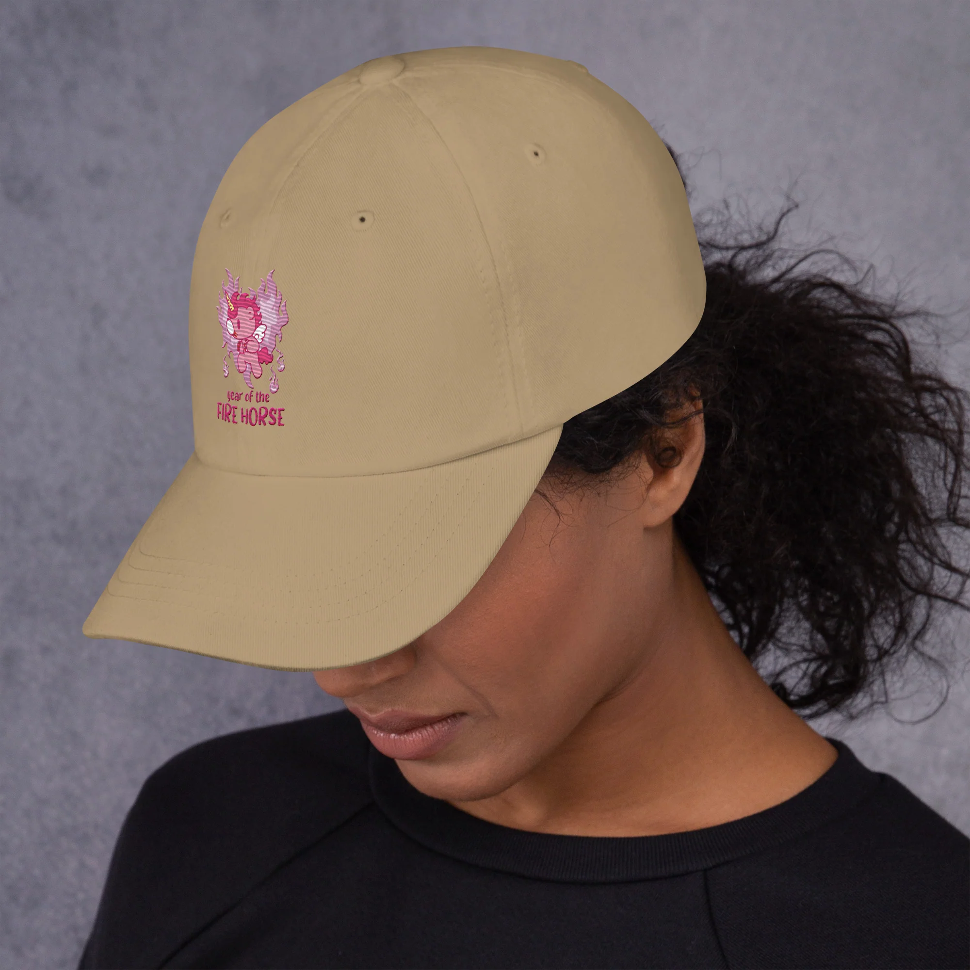 Fire Horse Dad hat - Image 13