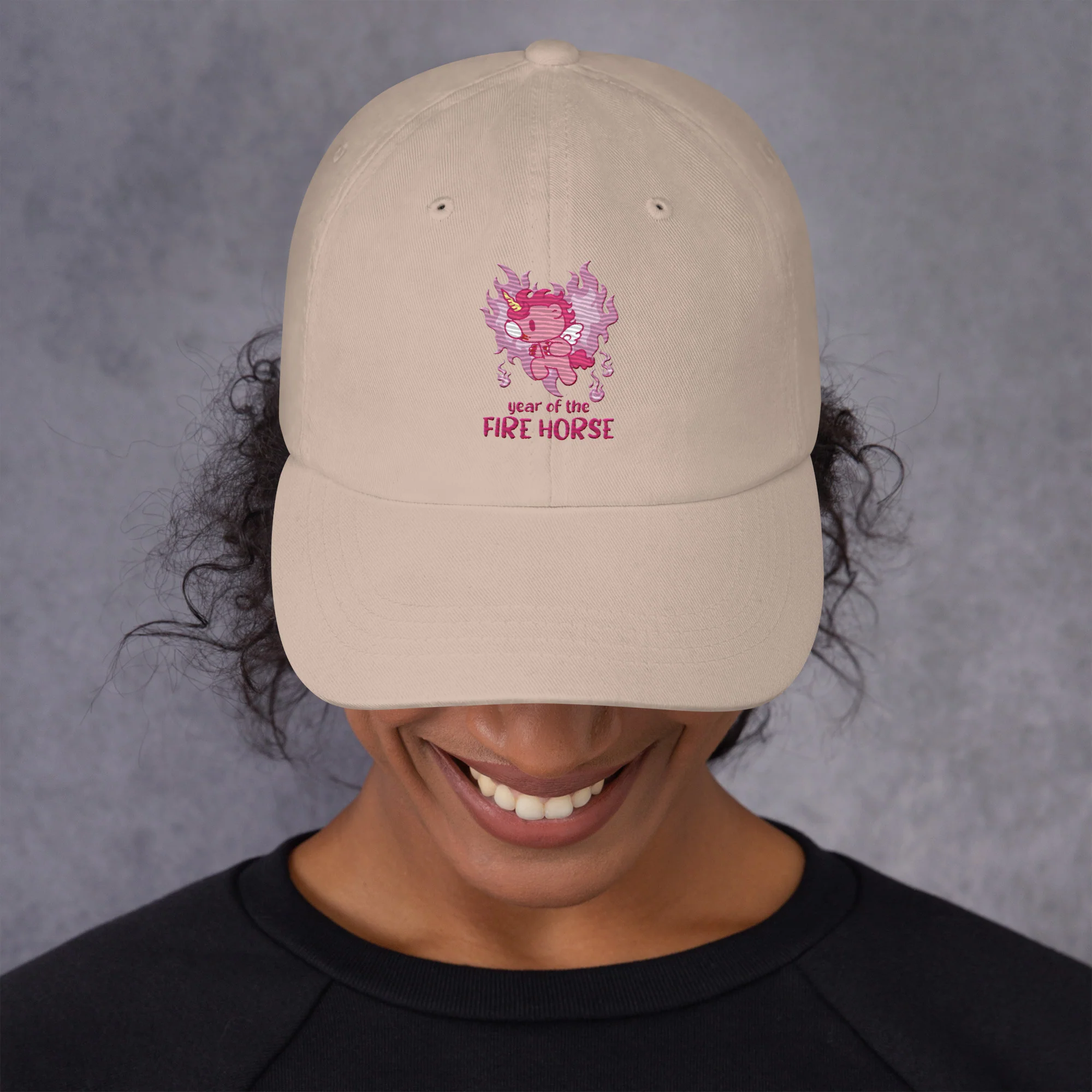Fire Horse Dad hat - Image 15