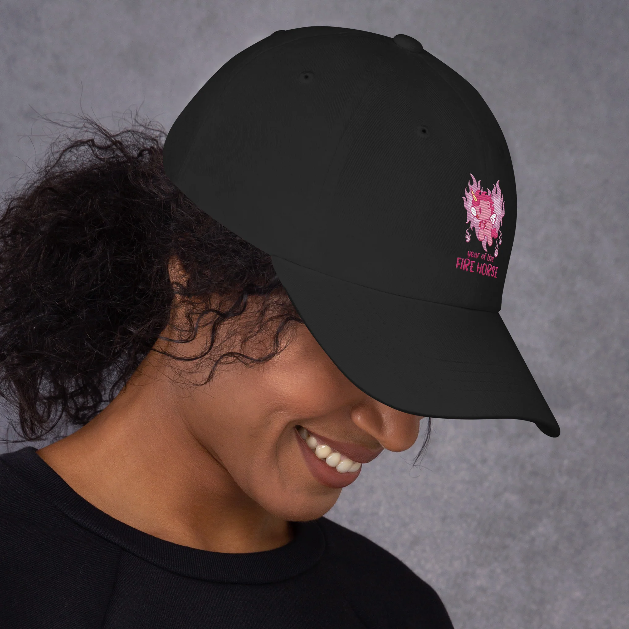 Fire Horse Dad hat - Image 3