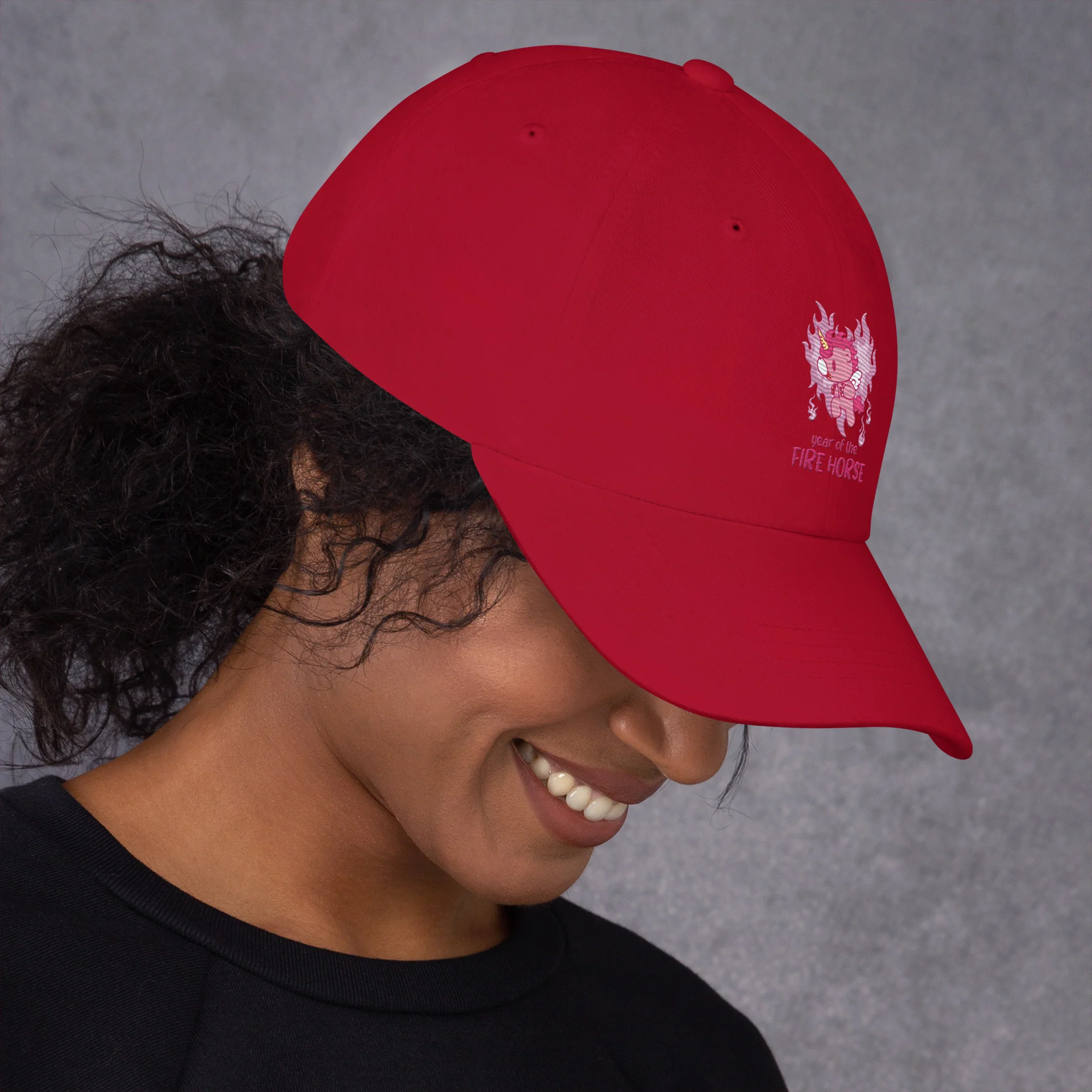 Fire Horse Dad hat - Image 9