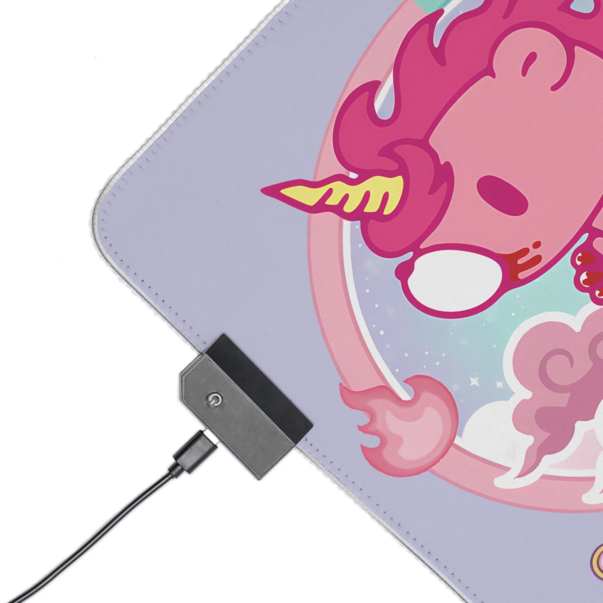 Fire Horse Gloomy Bear LED Gaming Mouse Pad - Image 11