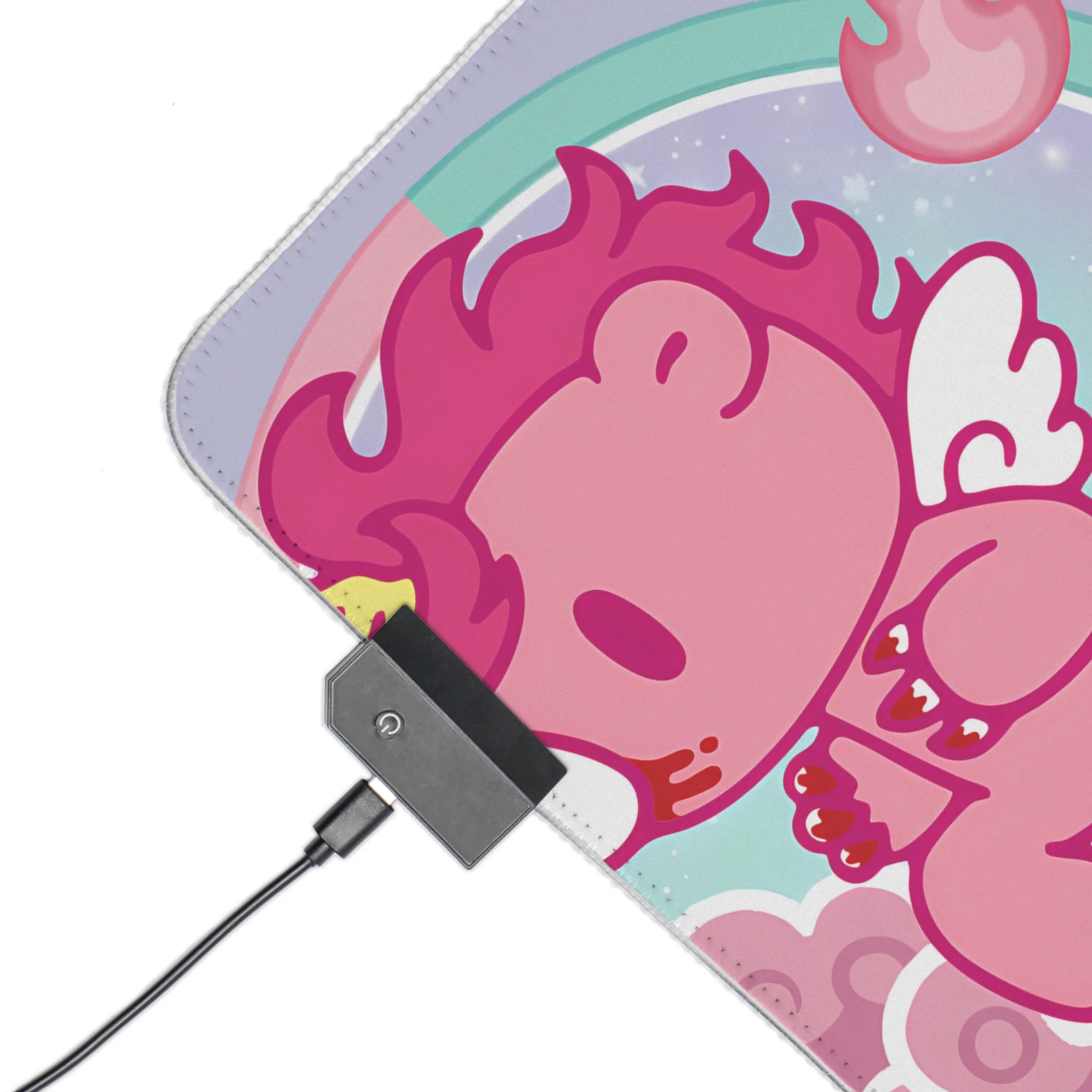 Fire Horse Gloomy Bear LED Gaming Mouse Pad - Image 21