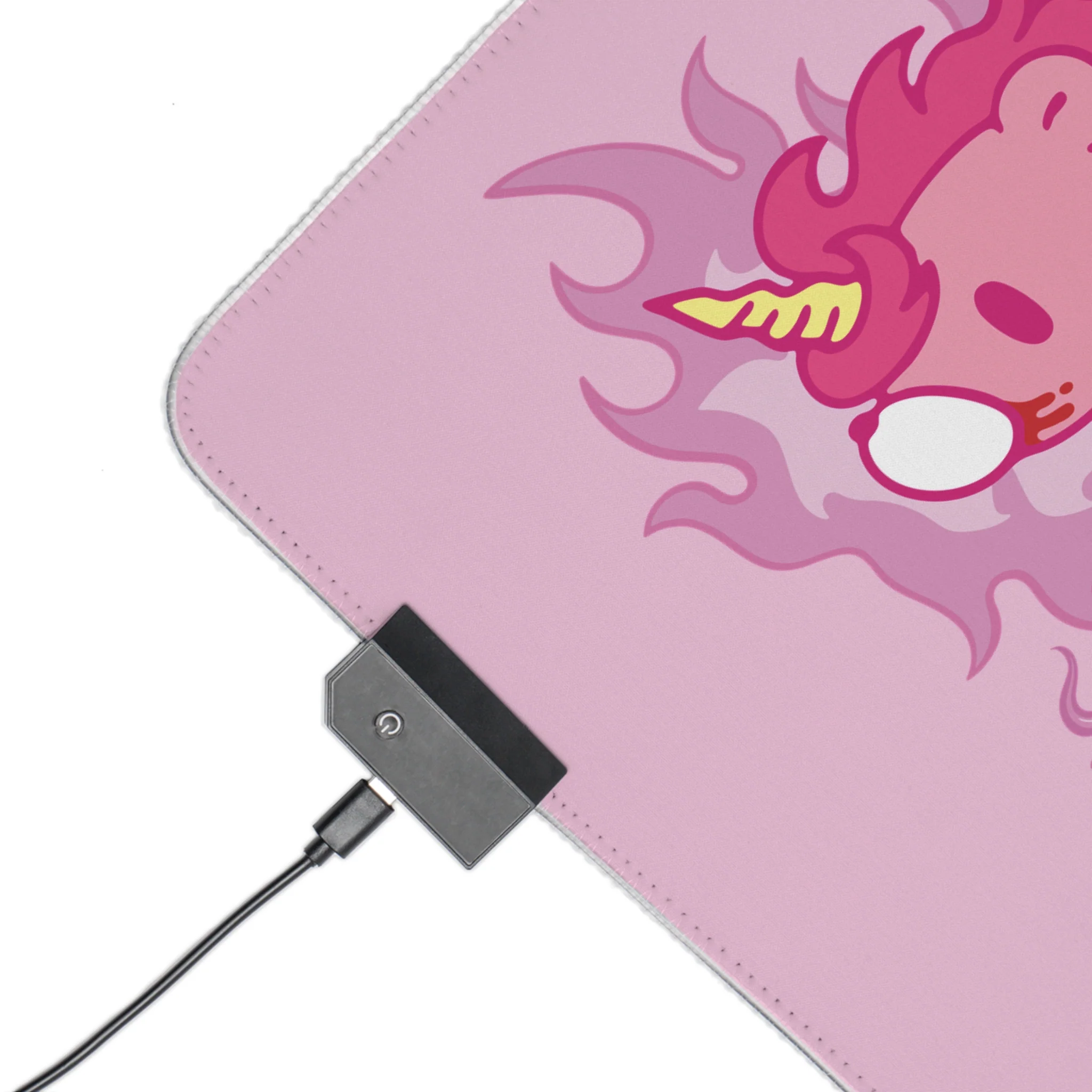 Fire Horse Gloomy Bear LED Gaming Mouse Pad - Image 11