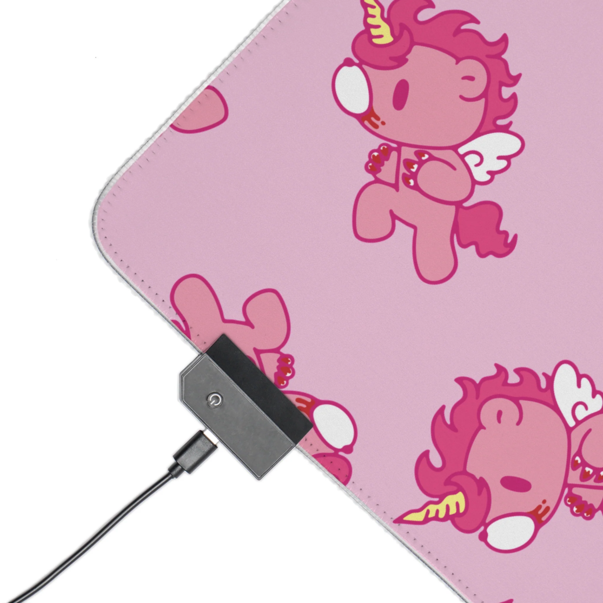 Fire Horse Gloomy Bear LED Gaming Mouse Pad - Image 21