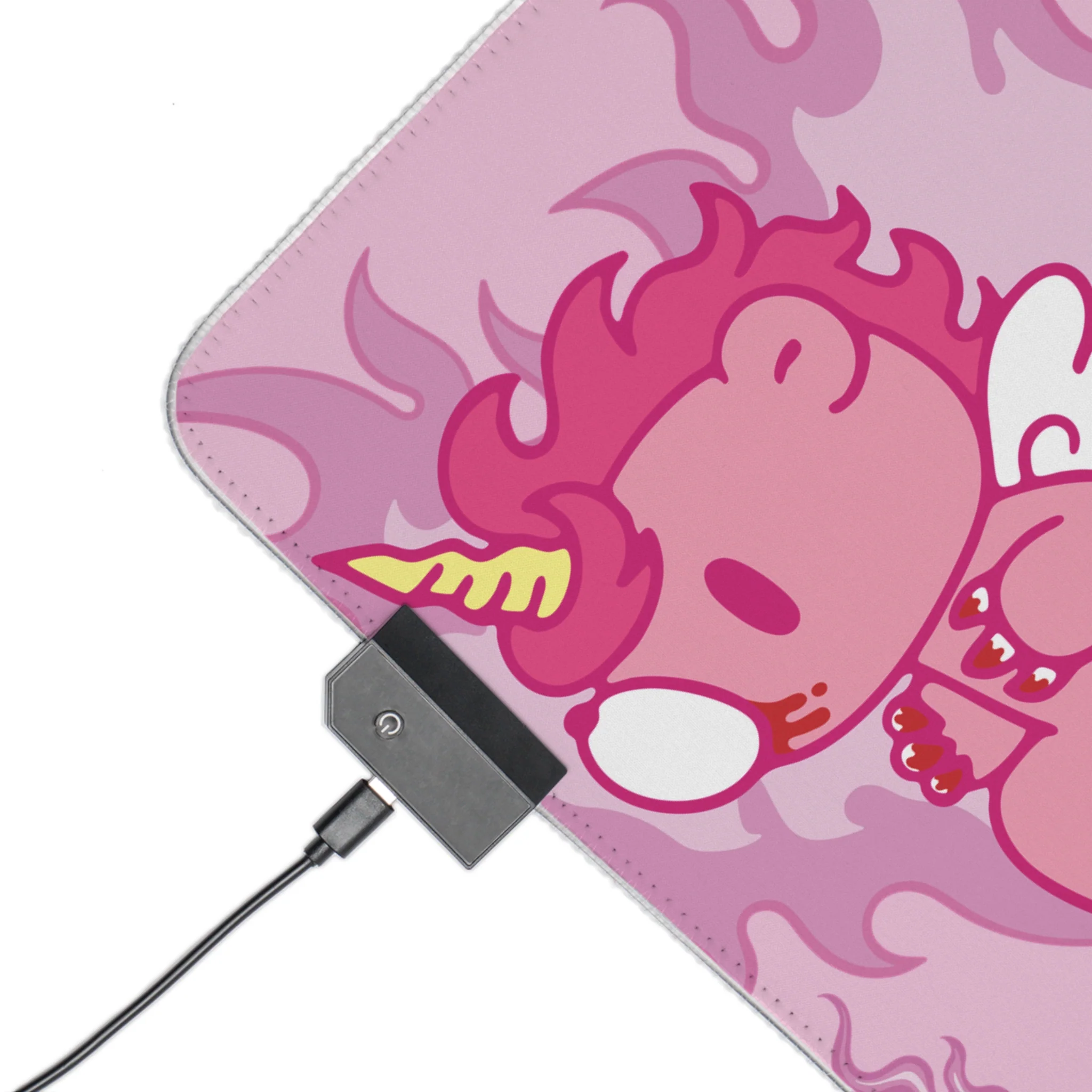 Fire Horse Gloomy Bear LED Gaming Mouse Pad - Image 21