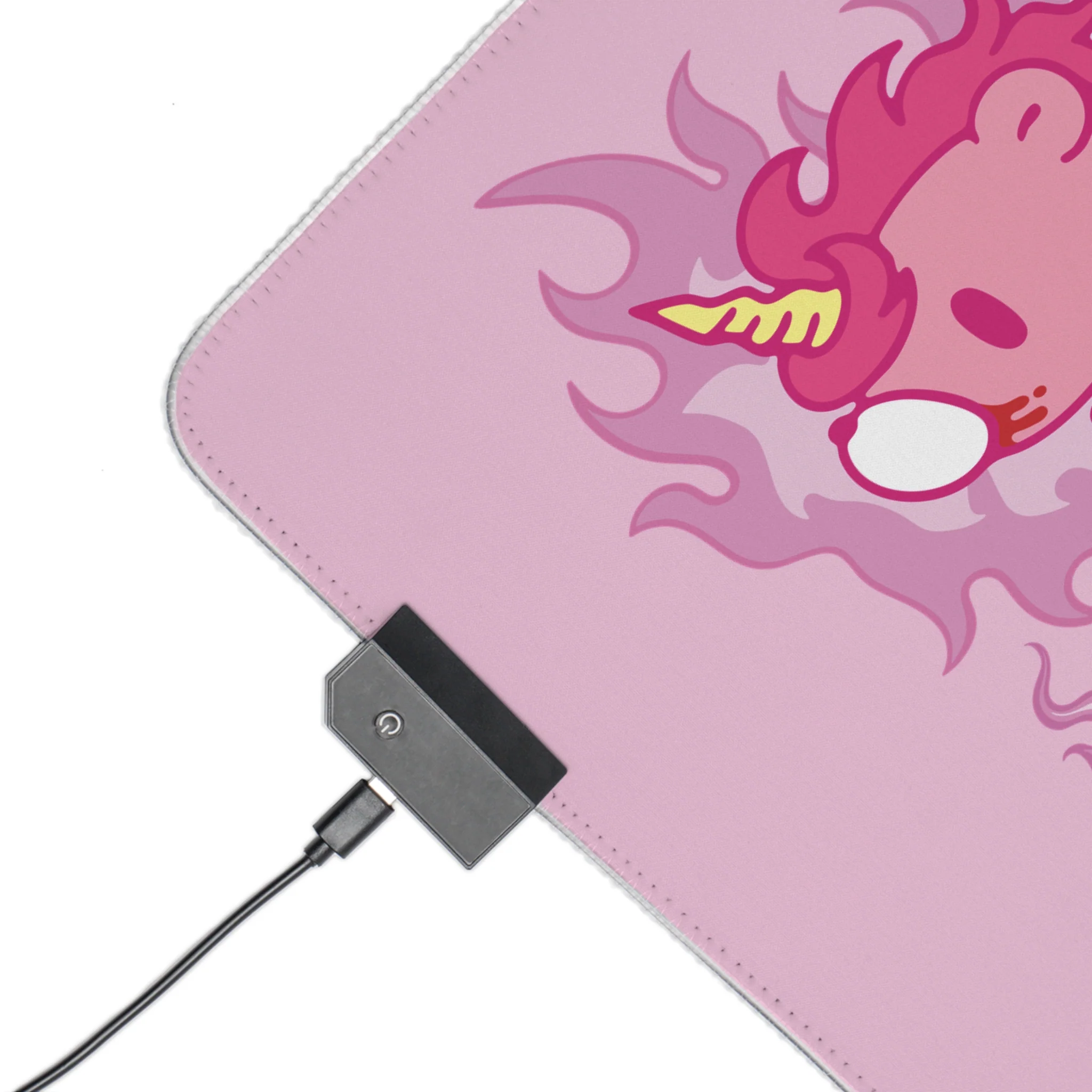 Fire Horse Gloomy Bear LED Gaming Mouse Pad - Image 7