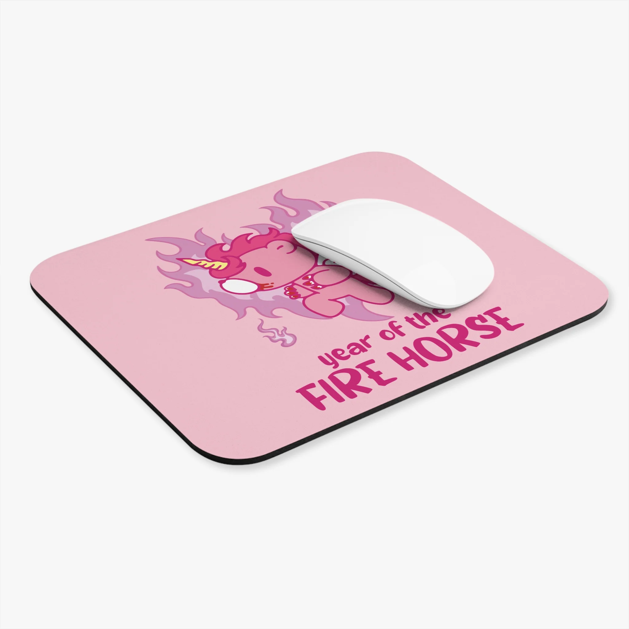 Fire Horse Gloomy Bear Mouse Pad - Image 3