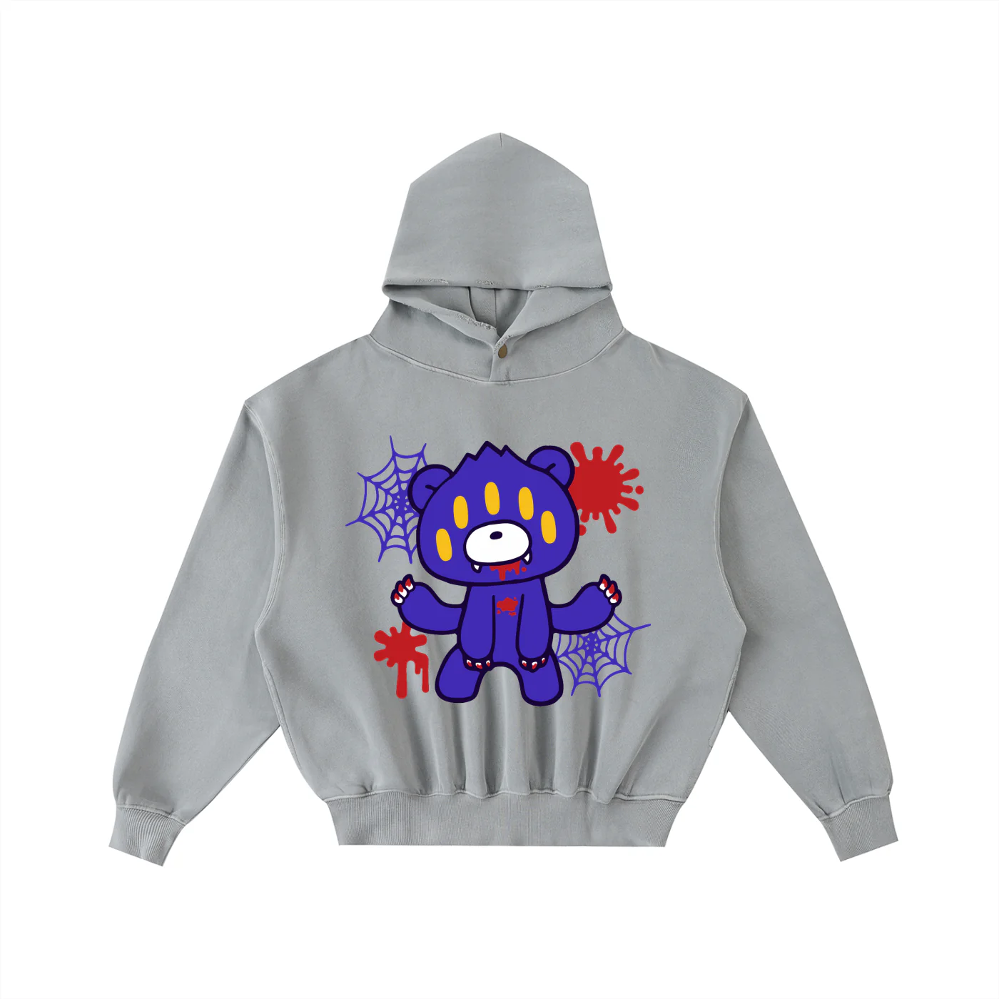 Gloomy Alien Fleece Hoodie - Image 3