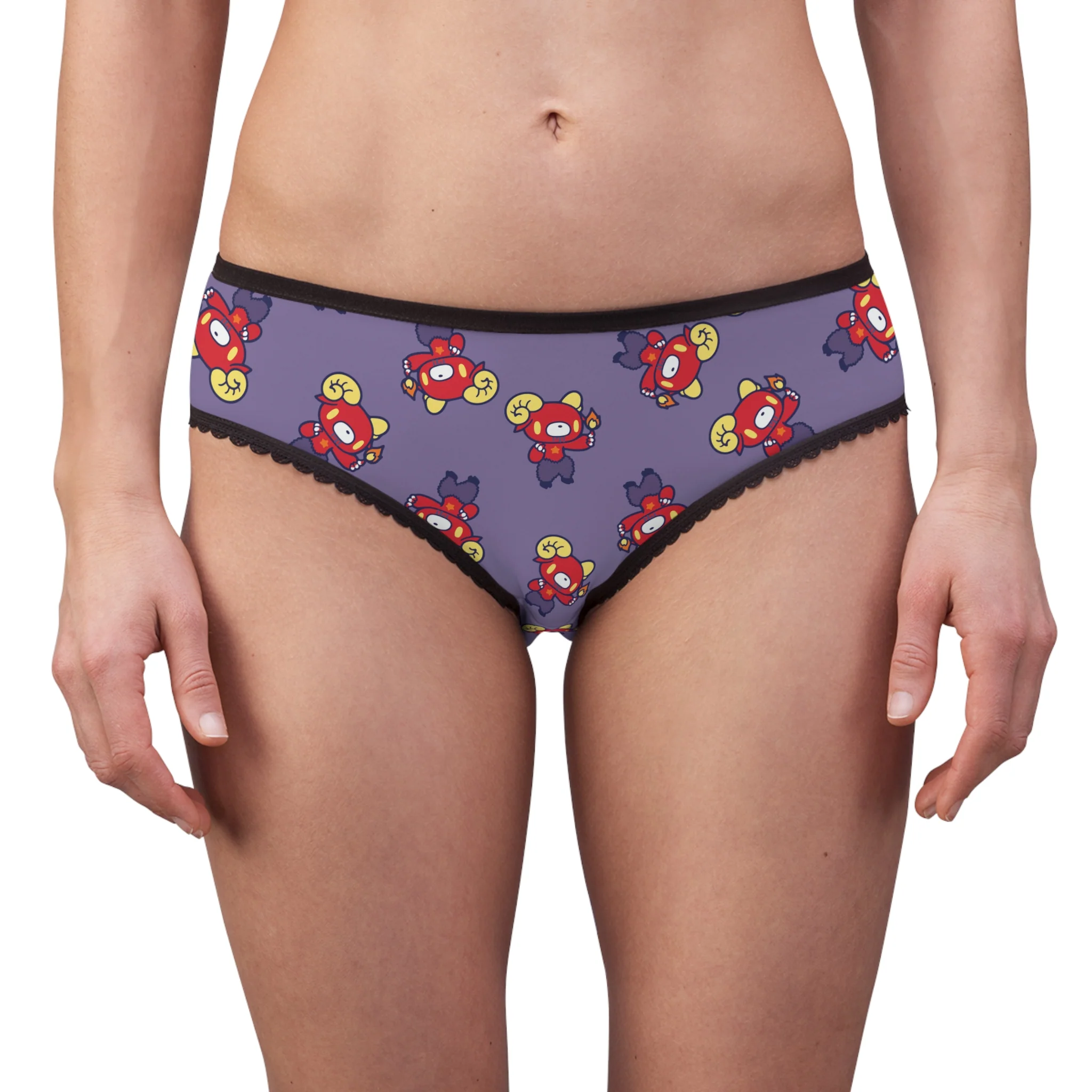 Gloomy Aries Women's Briefs (AOP) - Image 3
