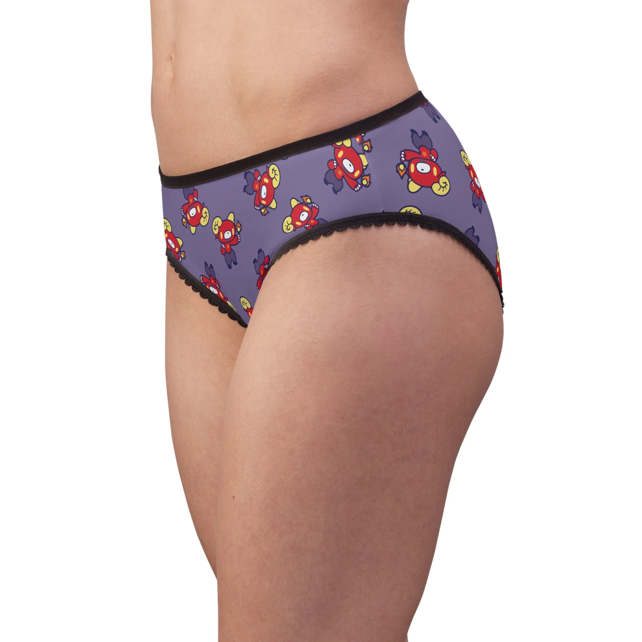 Gloomy Aries Women's Briefs (AOP) - Image 4