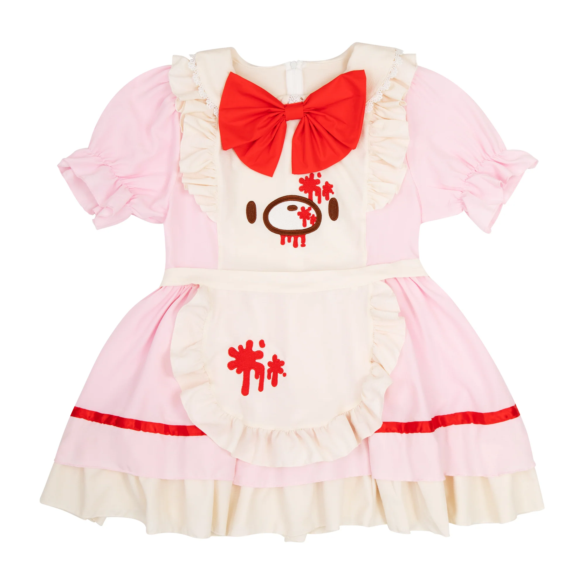 Lolita CosPlay Maid Dress - Pink - Image 3