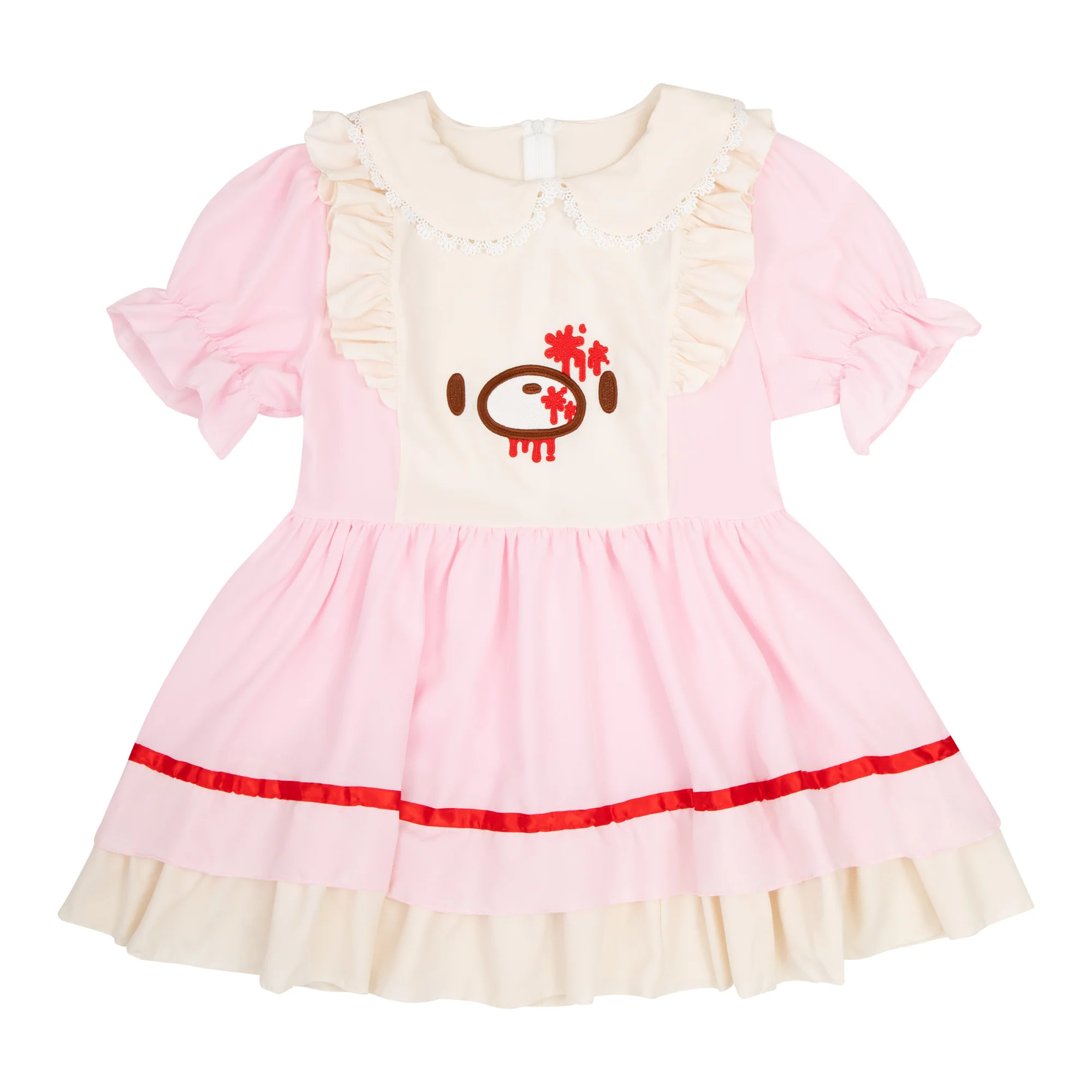 Lolita CosPlay Maid Dress - Pink - Image 4