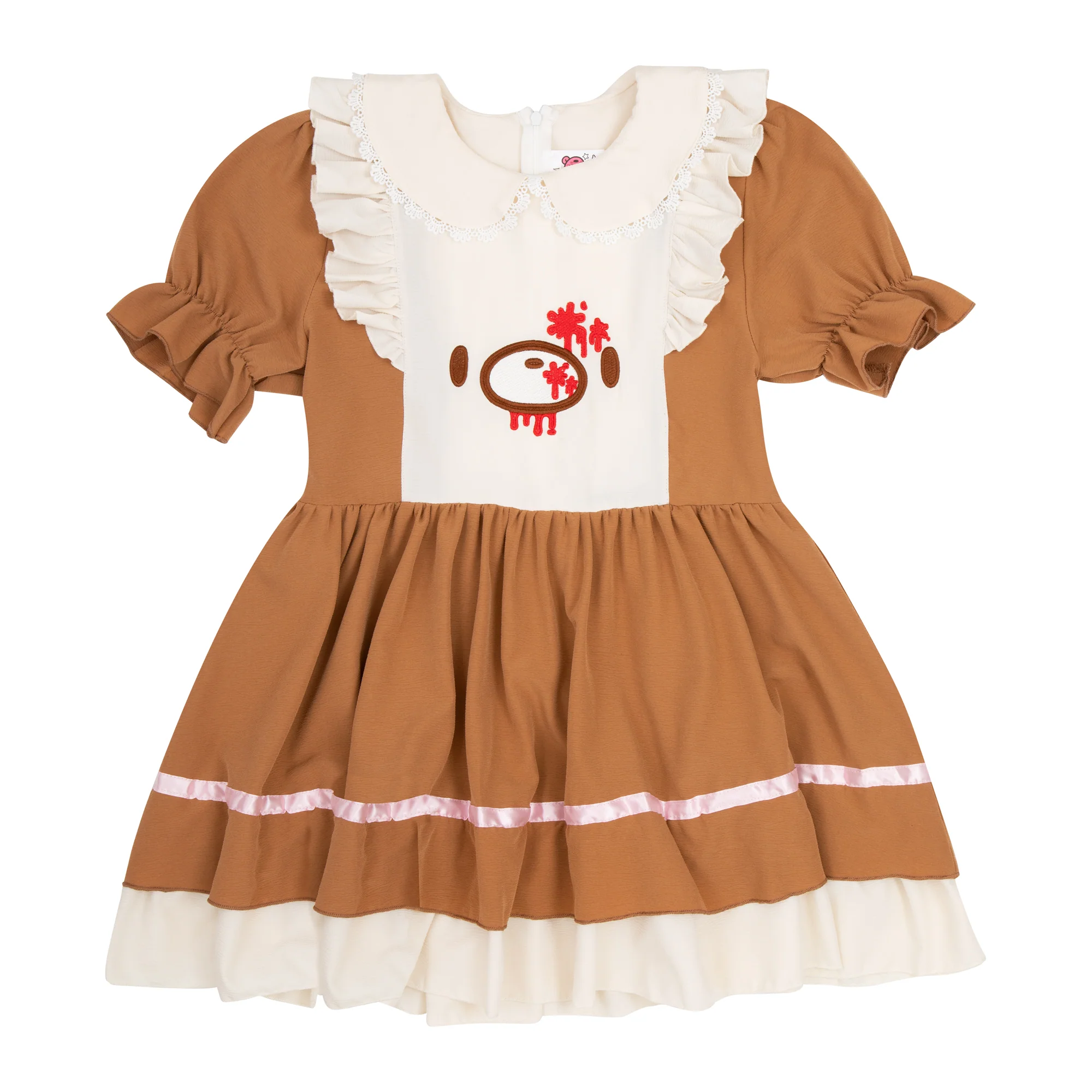 Lolita CosPlay Maid Dress - Brown - Image 4