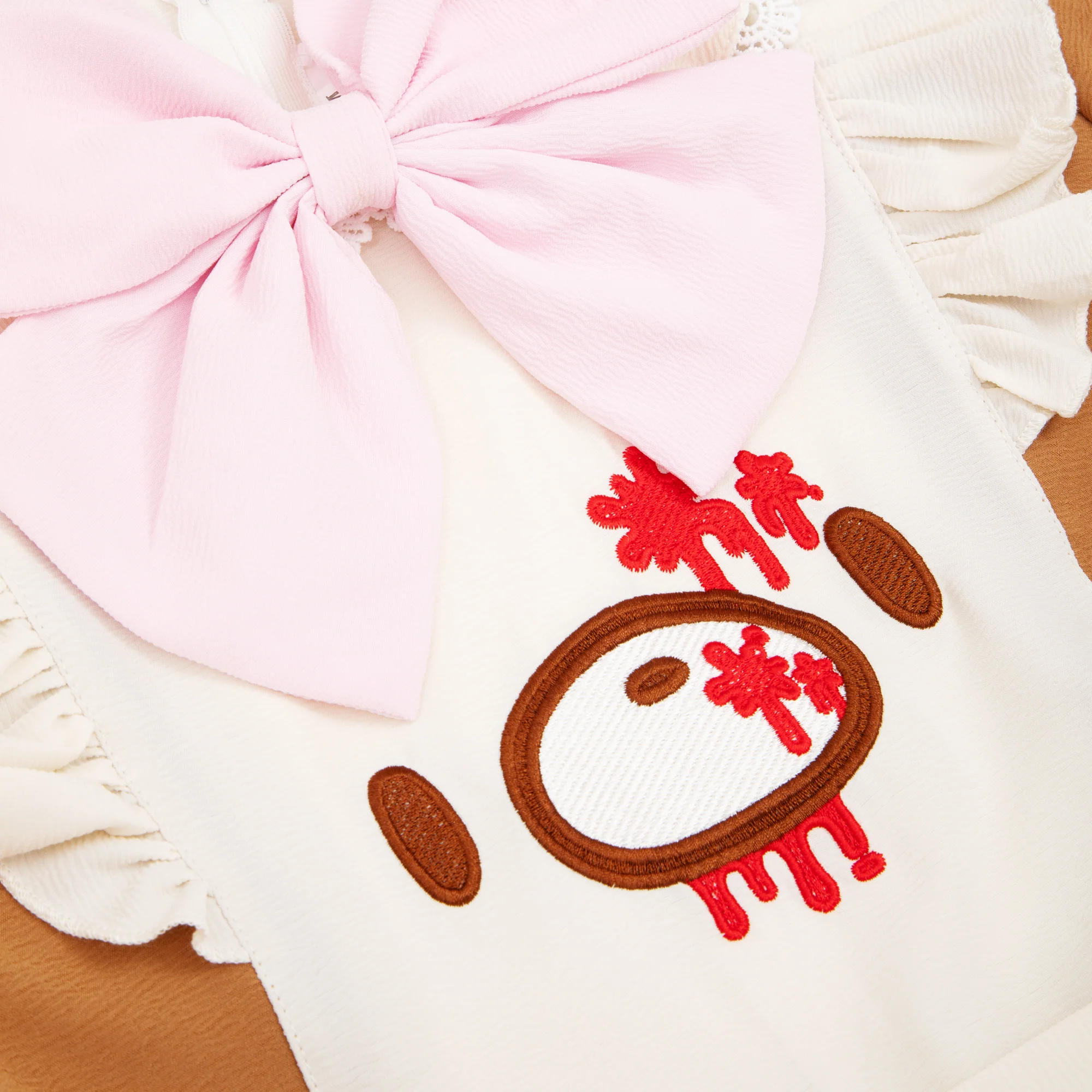 Lolita CosPlay Maid Dress - Brown - Image 7