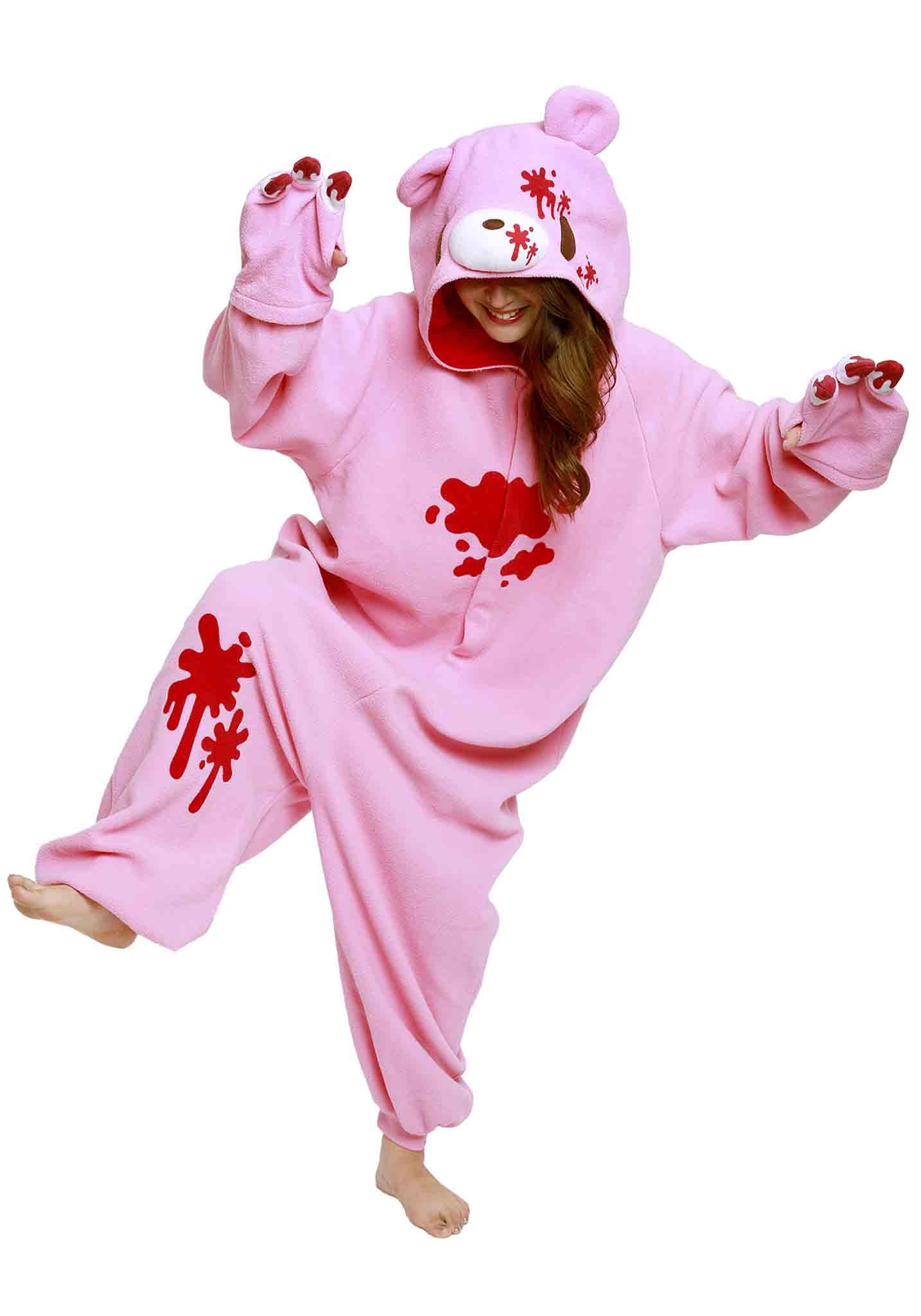 Gloomy Bear DELUXE Kigurumi PINK - Image 4