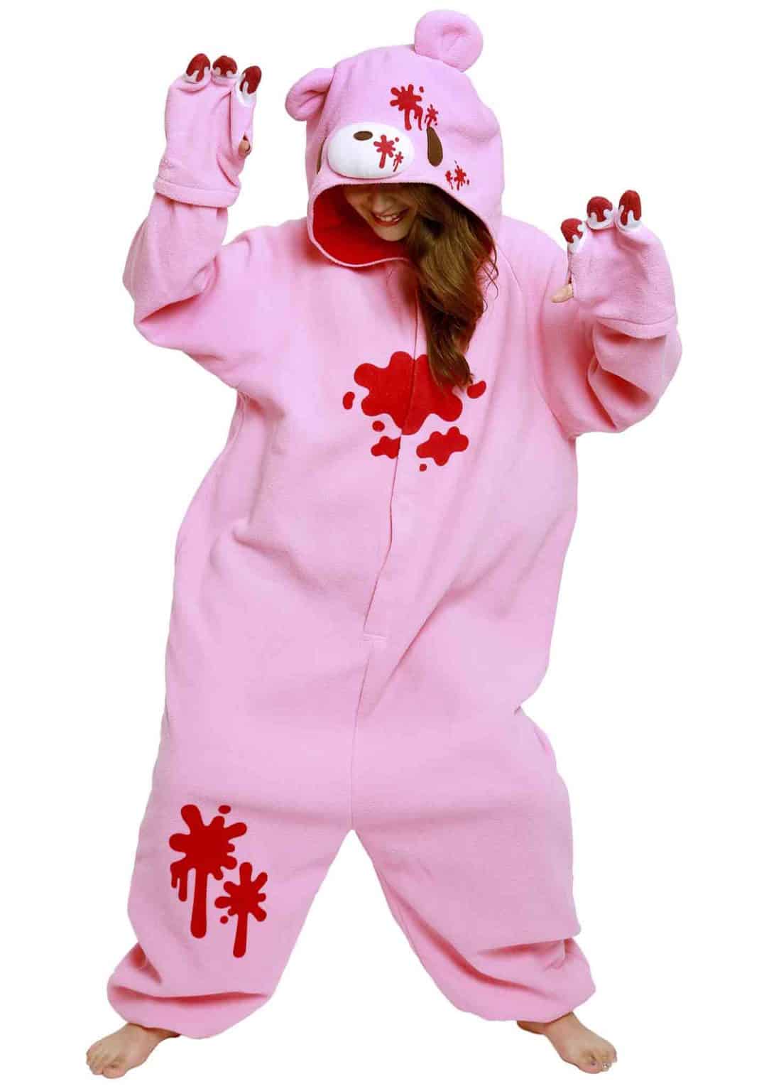 Gloomy Bear DELUXE Kigurumi PINK - Image 5