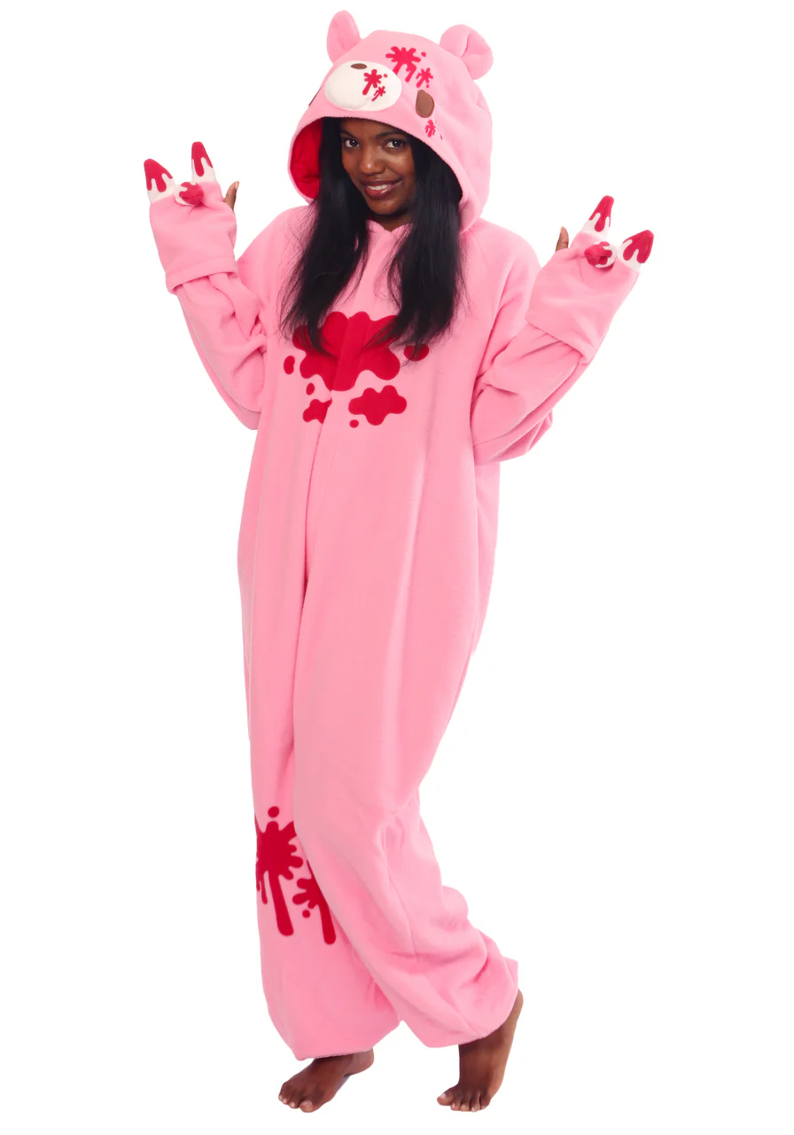 Gloomy Bear DELUXE Kigurumi PINK - Image 7