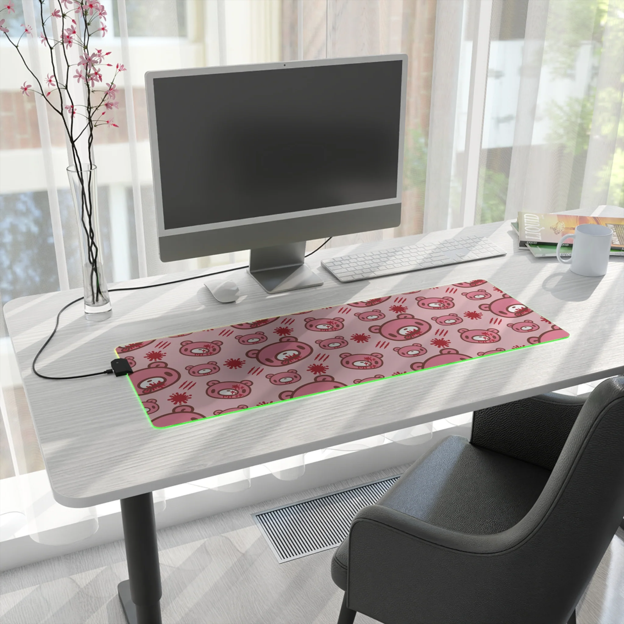 Gloomy Bear LED Gaming Mouse Pad - Image 18