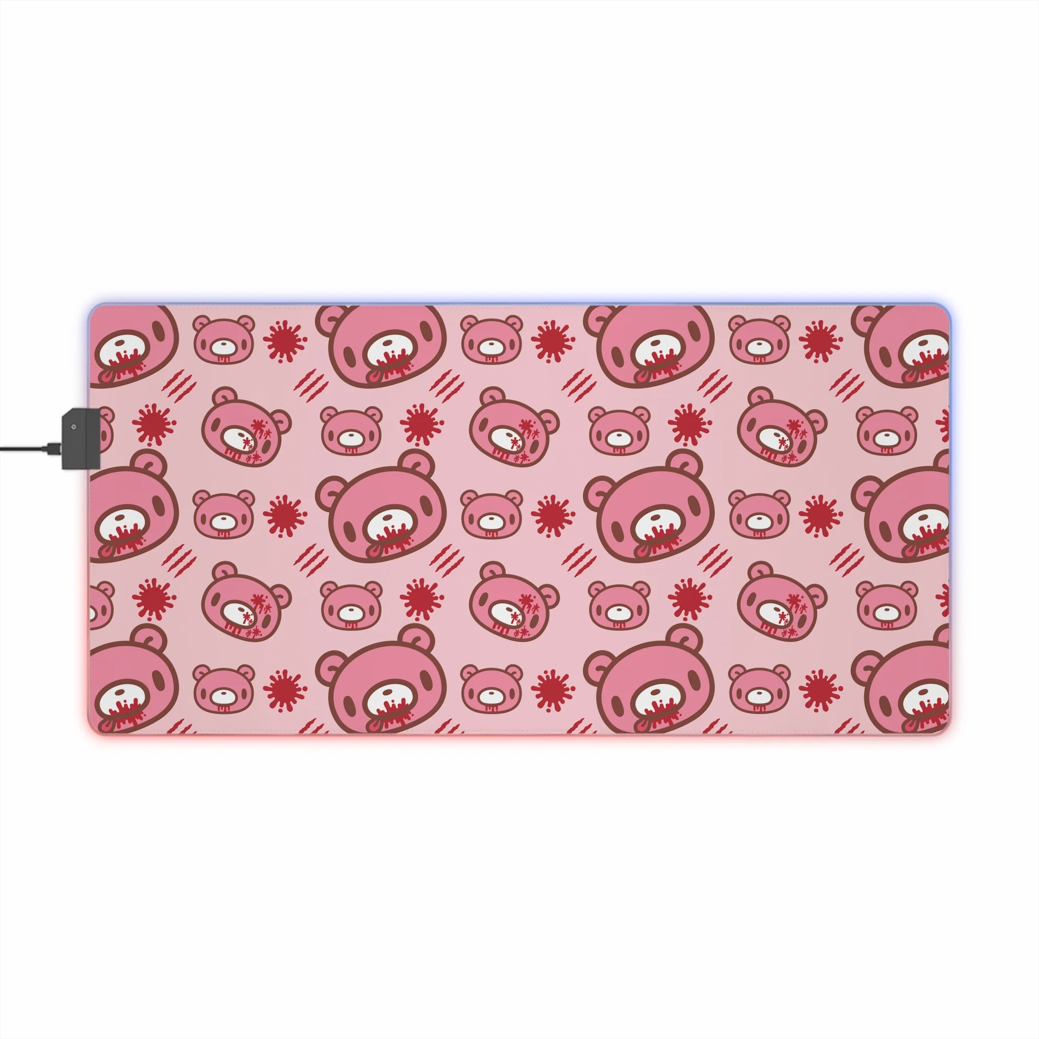 Gloomy Bear LED Gaming Mouse Pad - Image 2