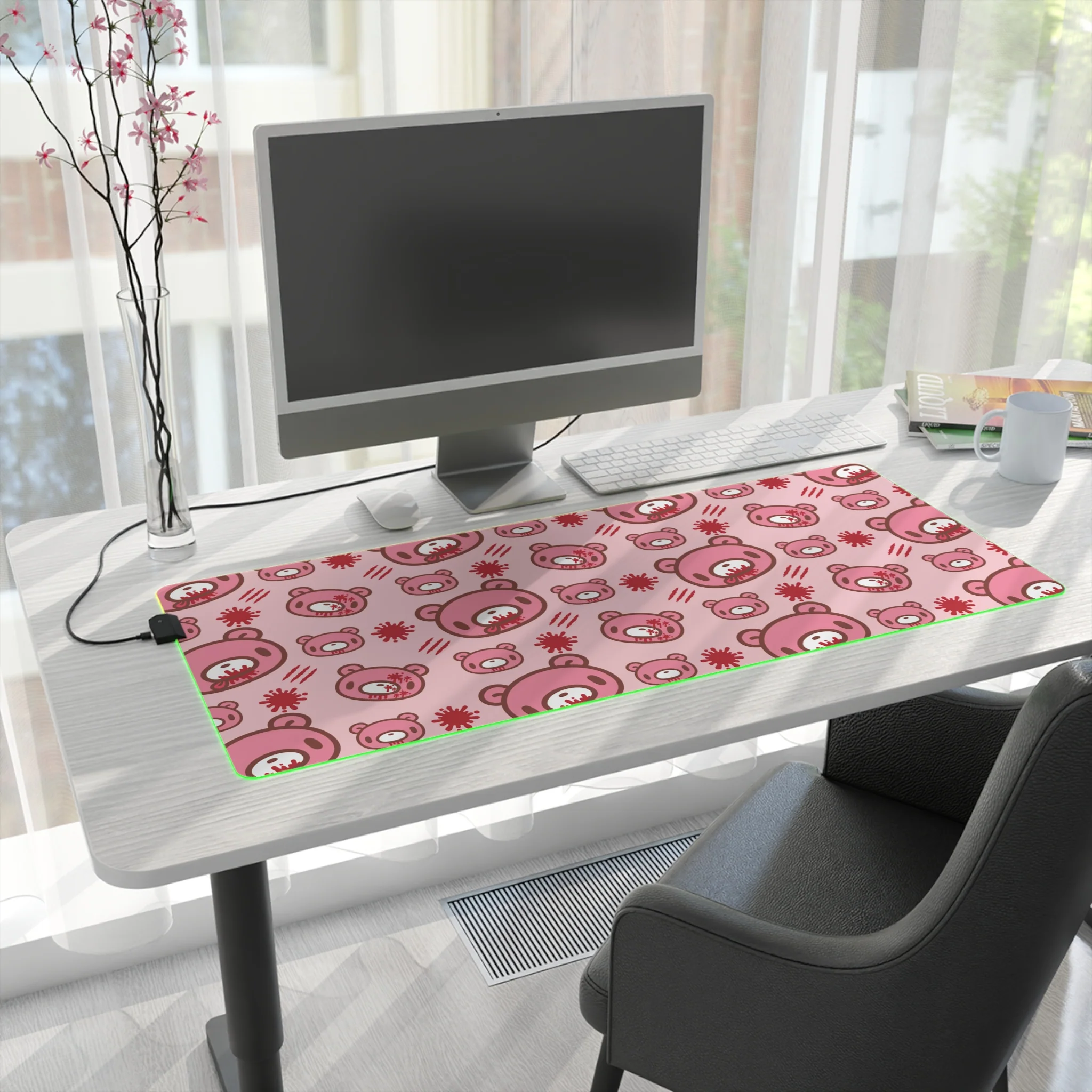 Gloomy Bear LED Gaming Mouse Pad - Image 23