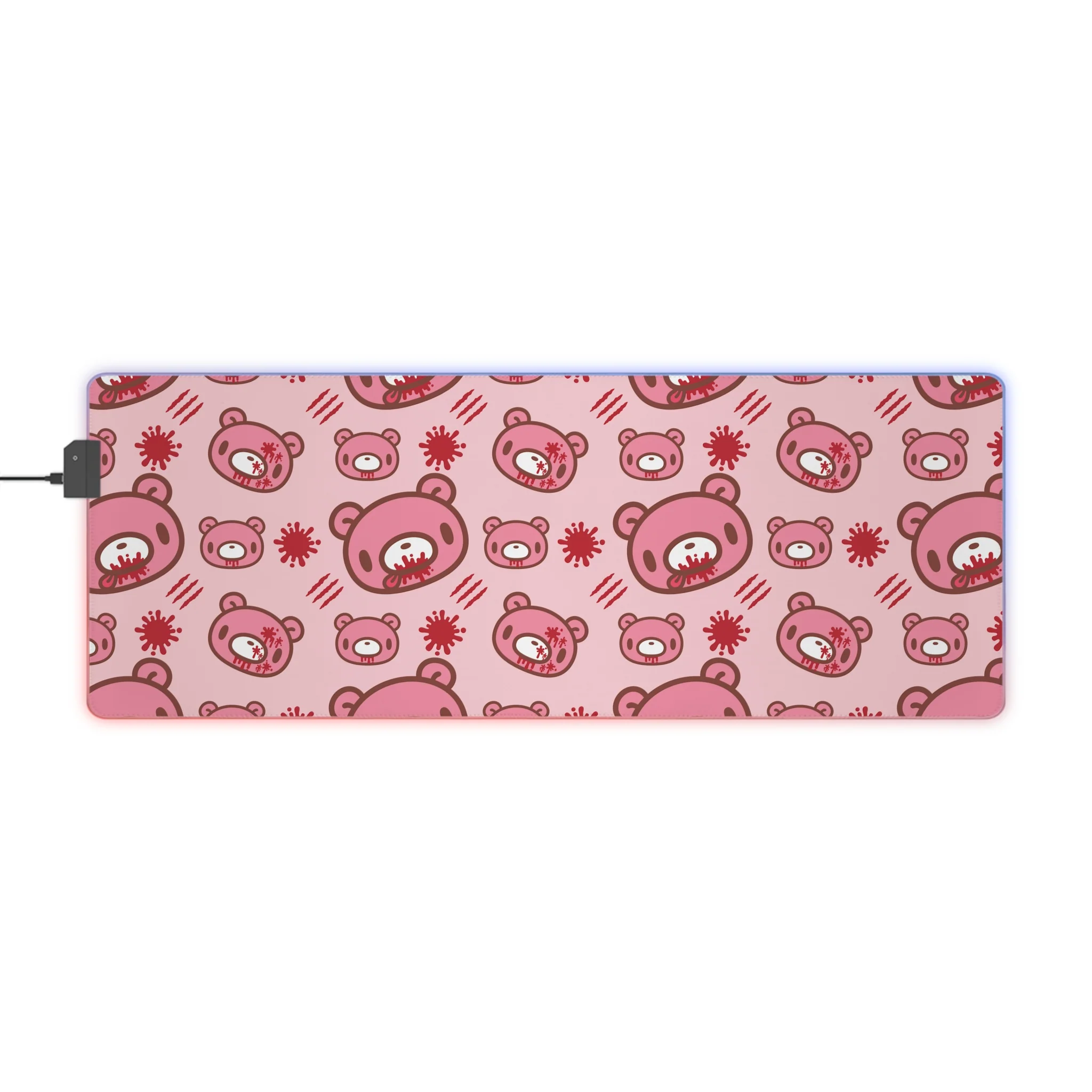 Gloomy Bear LED Gaming Mouse Pad - Image 3