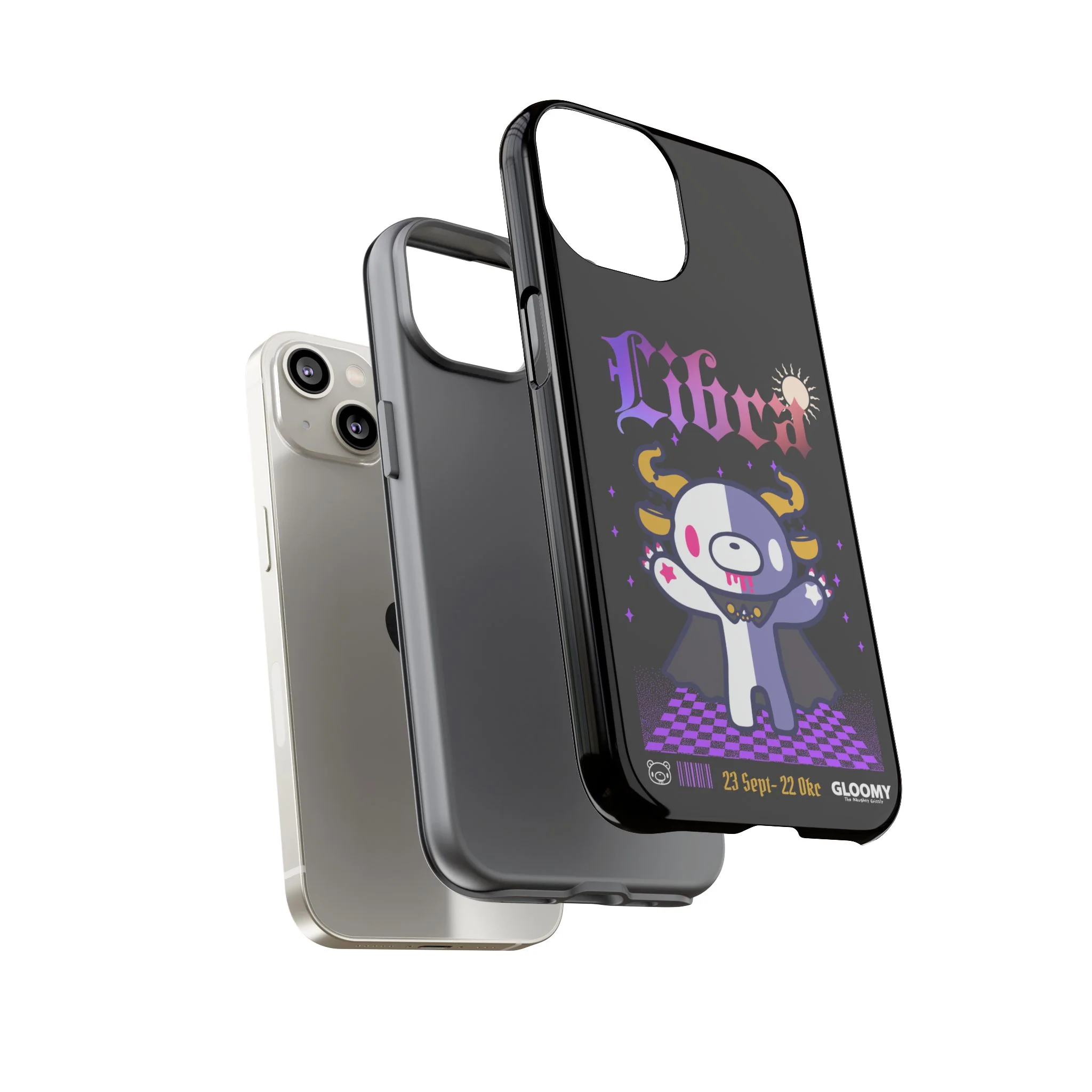 gloomy bear libra zodiac Phone Case - Image 109