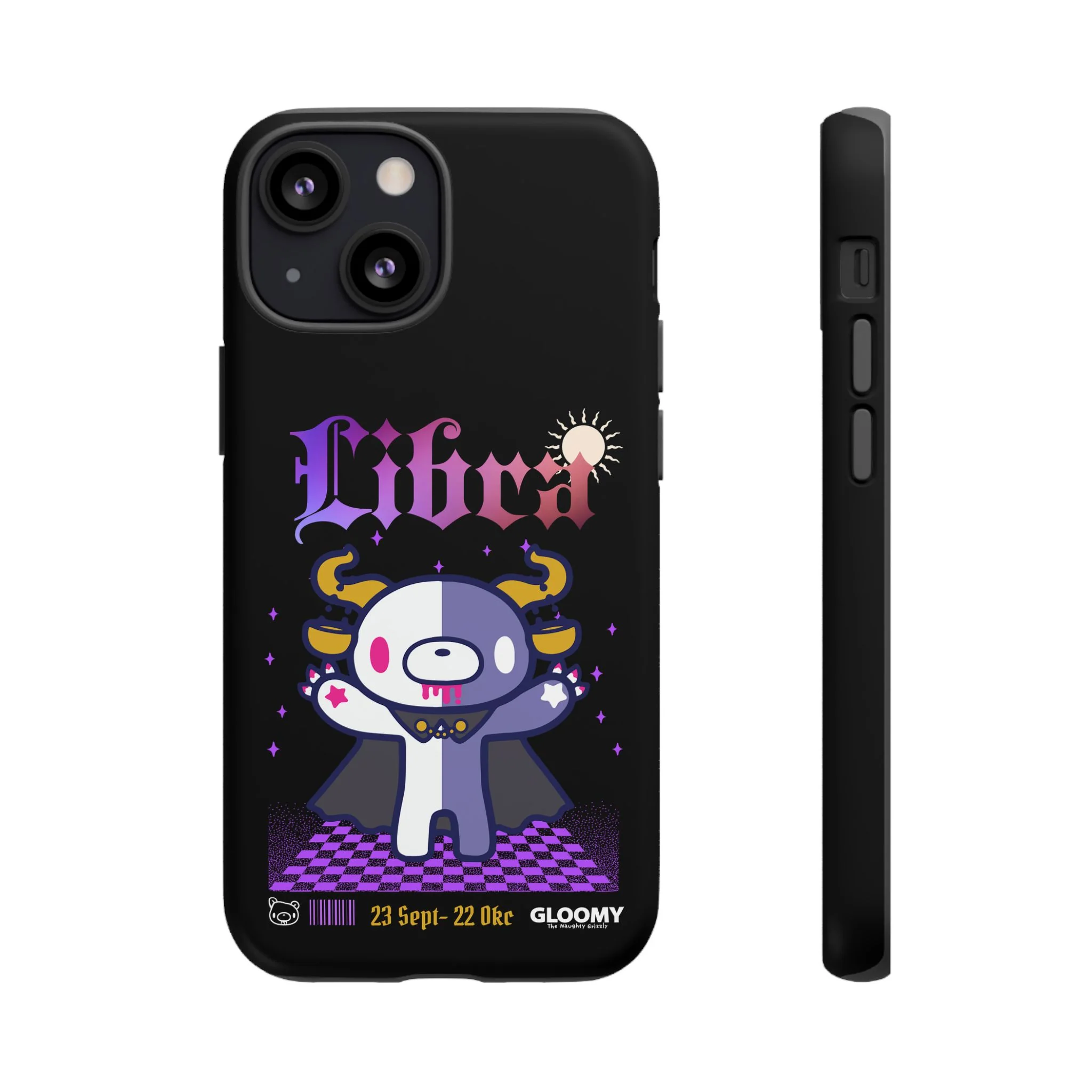 gloomy bear libra zodiac Phone Case - Image 13