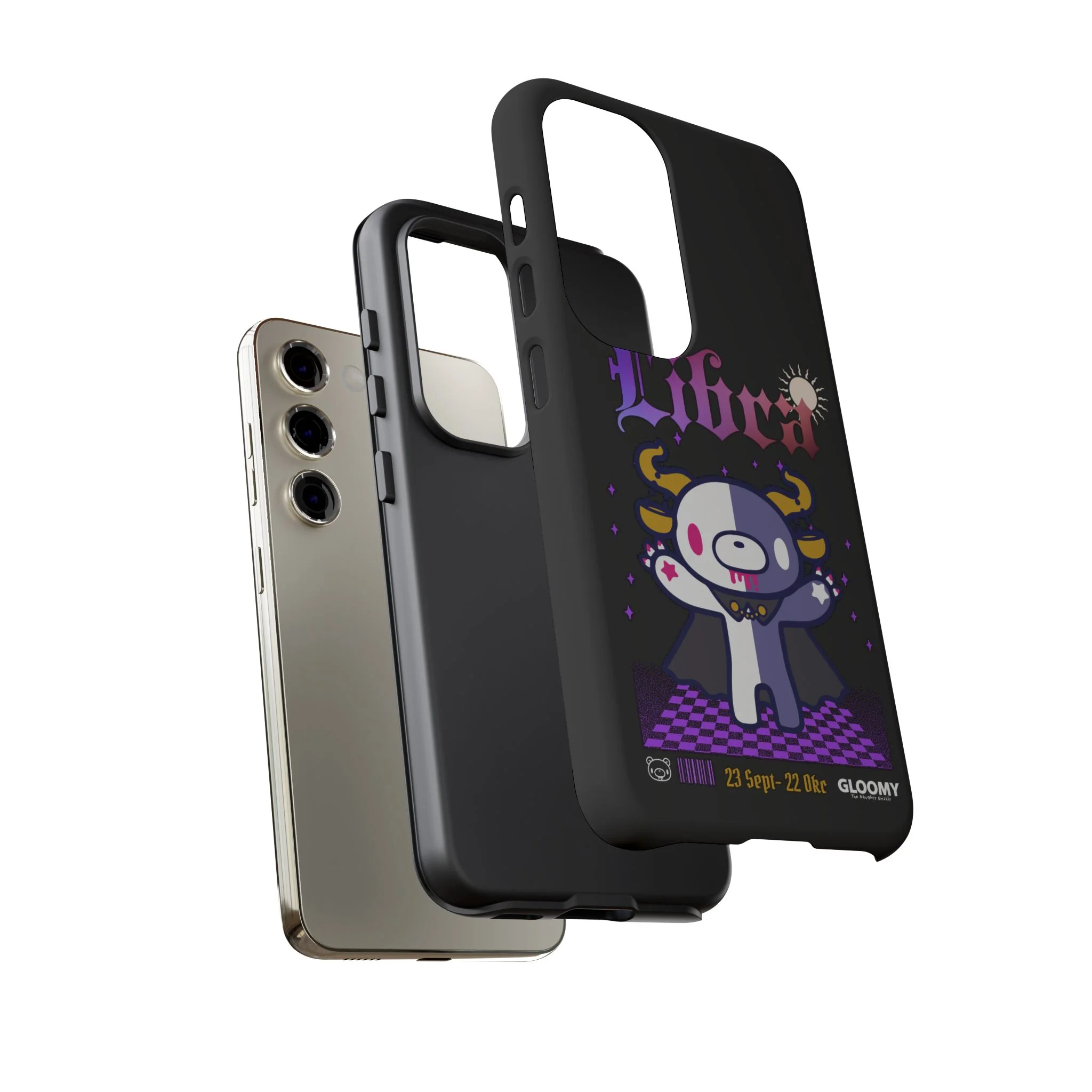 gloomy bear libra zodiac Phone Case - Image 133