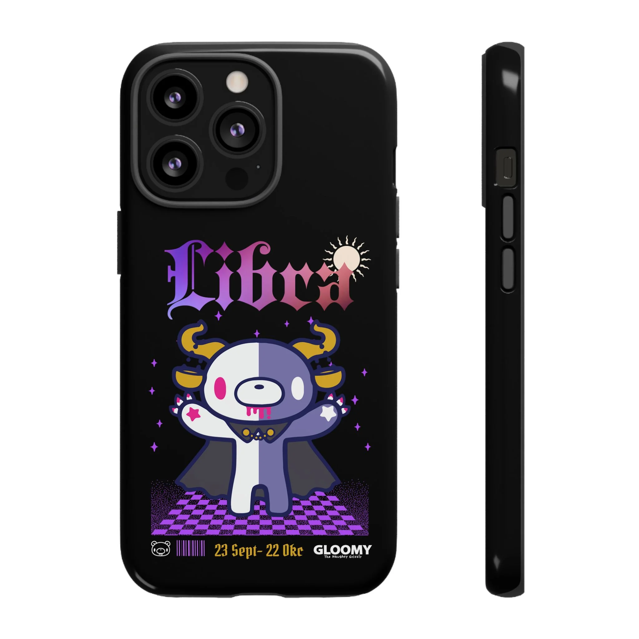 gloomy bear libra zodiac Phone Case - Image 14