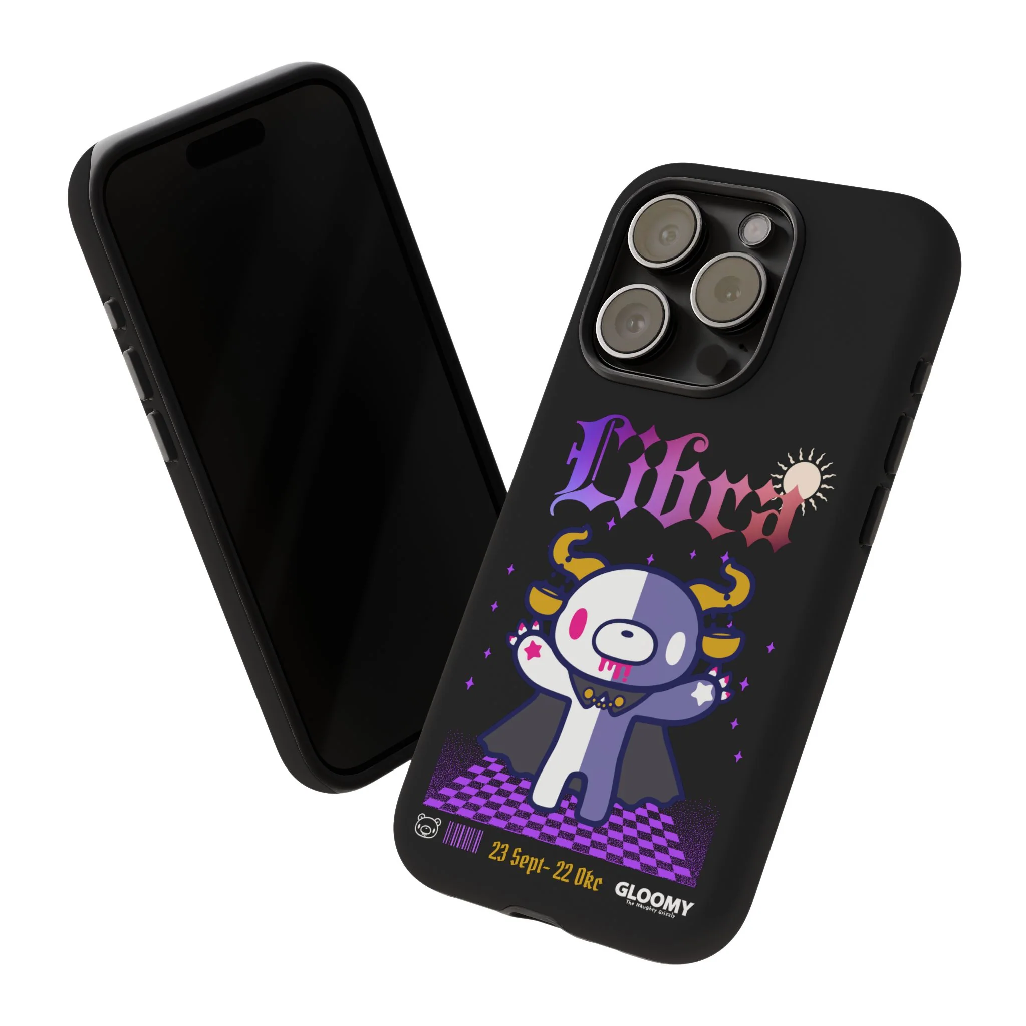 gloomy bear libra zodiac Phone Case - Image 169