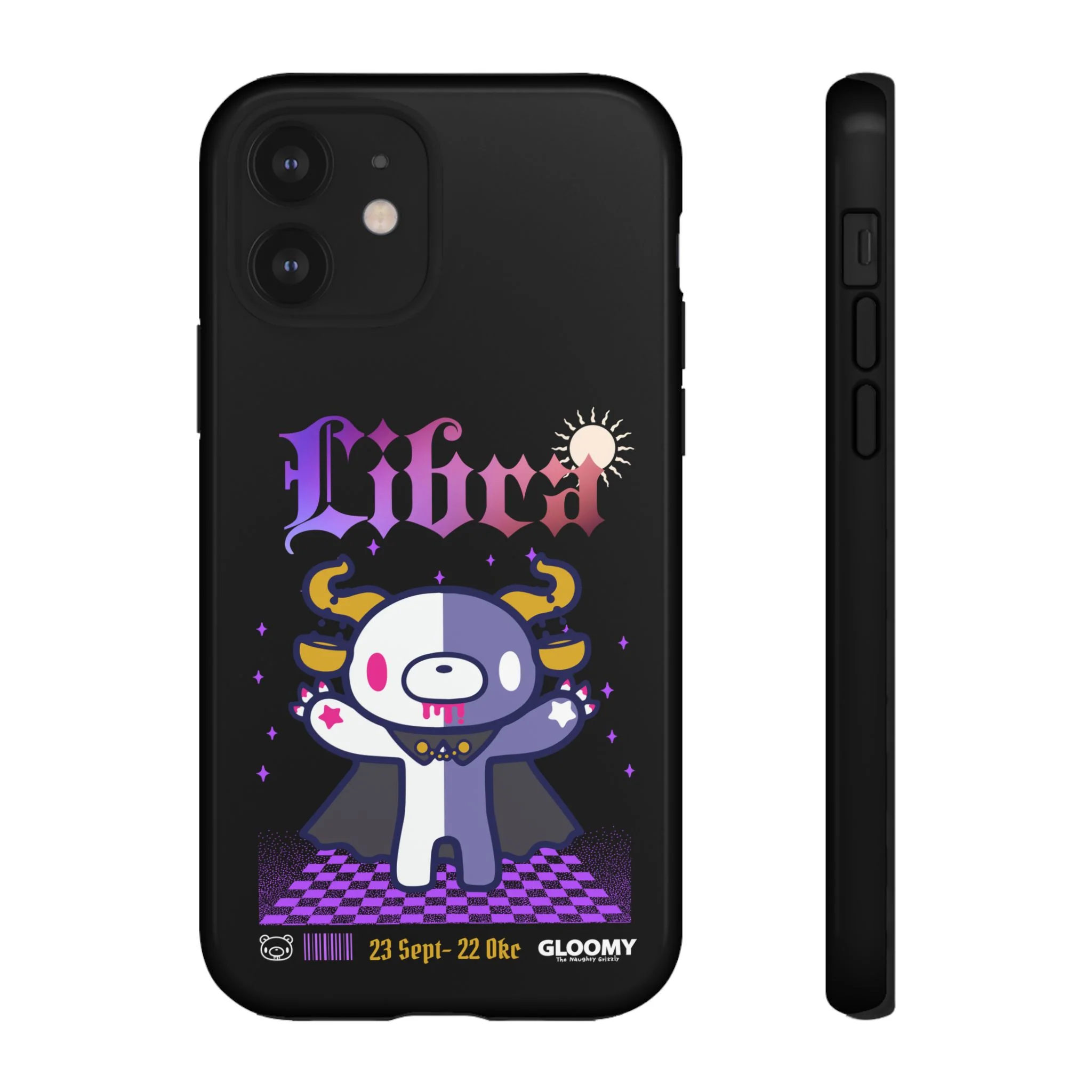 gloomy bear libra zodiac Phone Case - Image 4