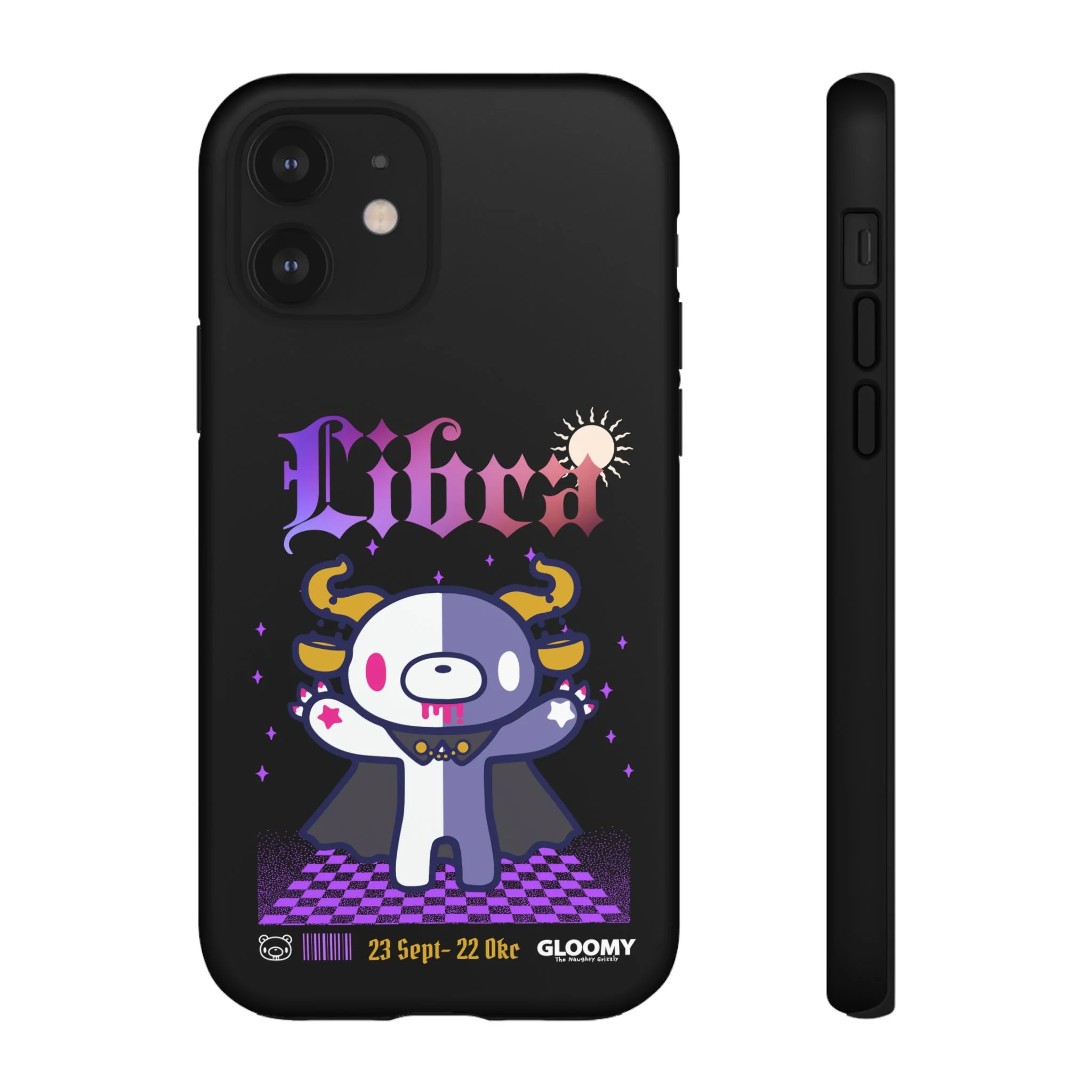 gloomy bear libra zodiac Phone Case - Image 5