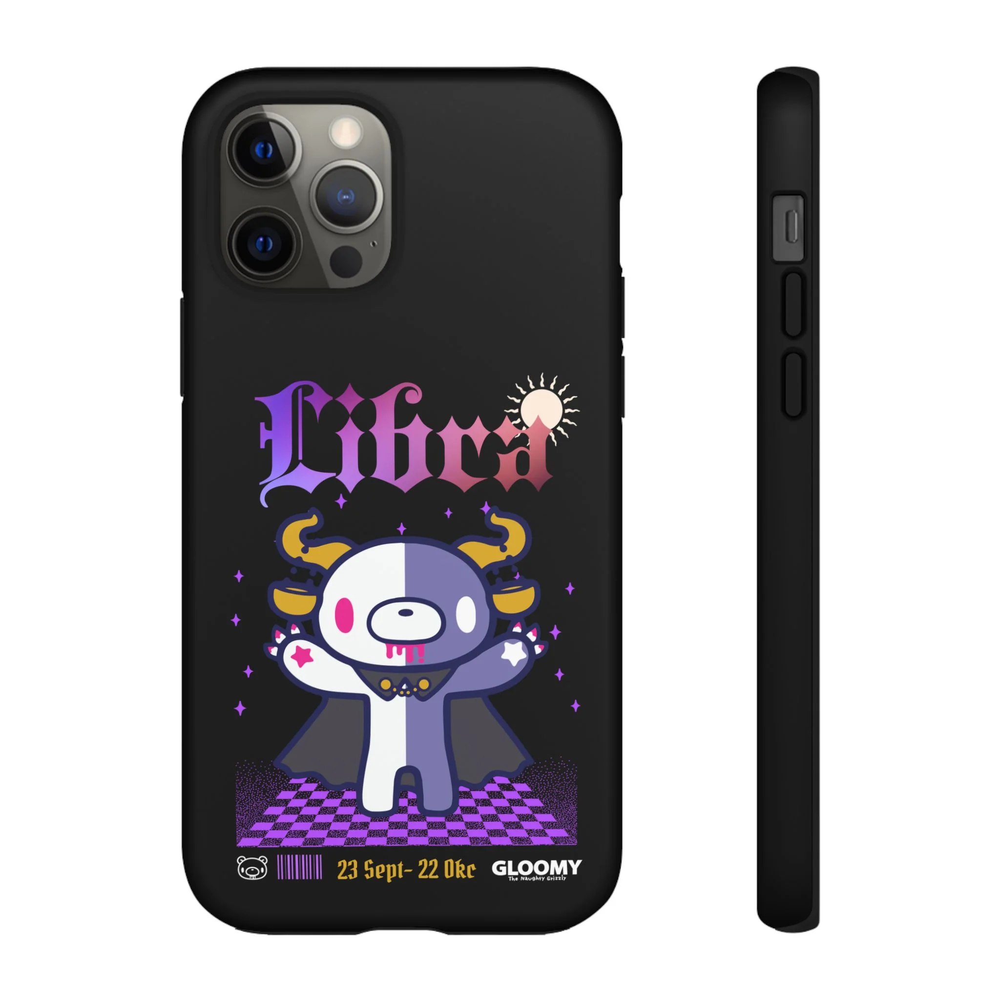 gloomy bear libra zodiac Phone Case - Image 7