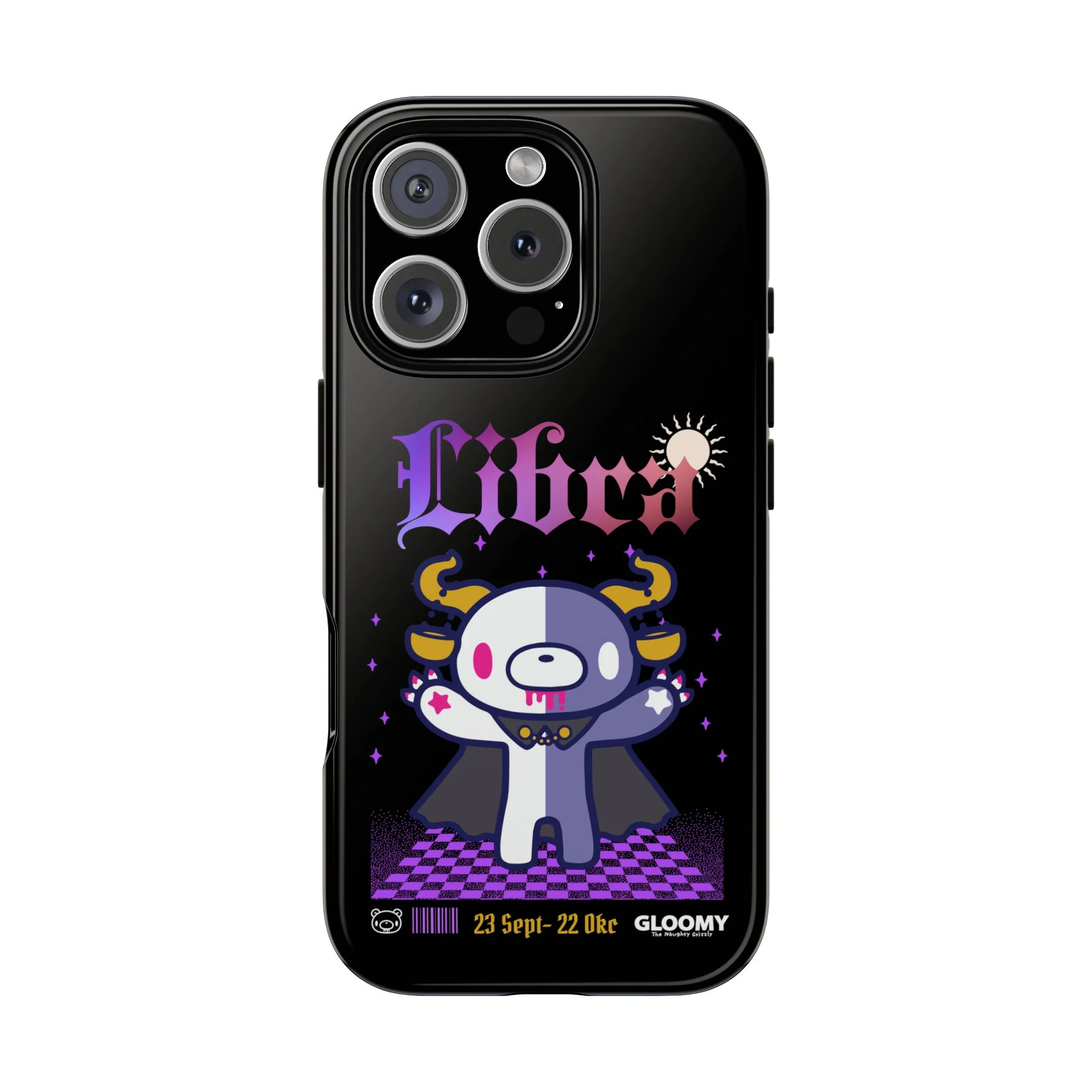 gloomy bear libra zodiac Phone Case - Image 75