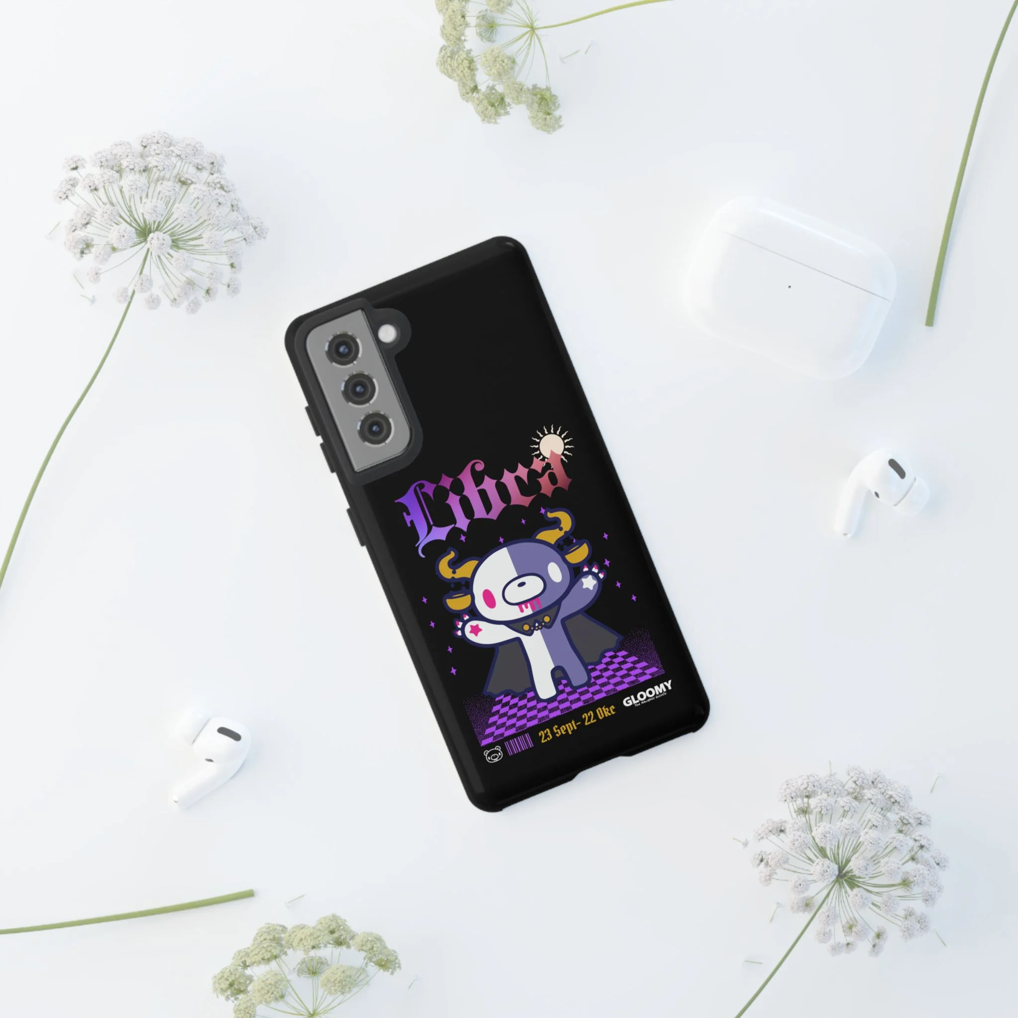 gloomy bear libra zodiac Phone Case - Image 90