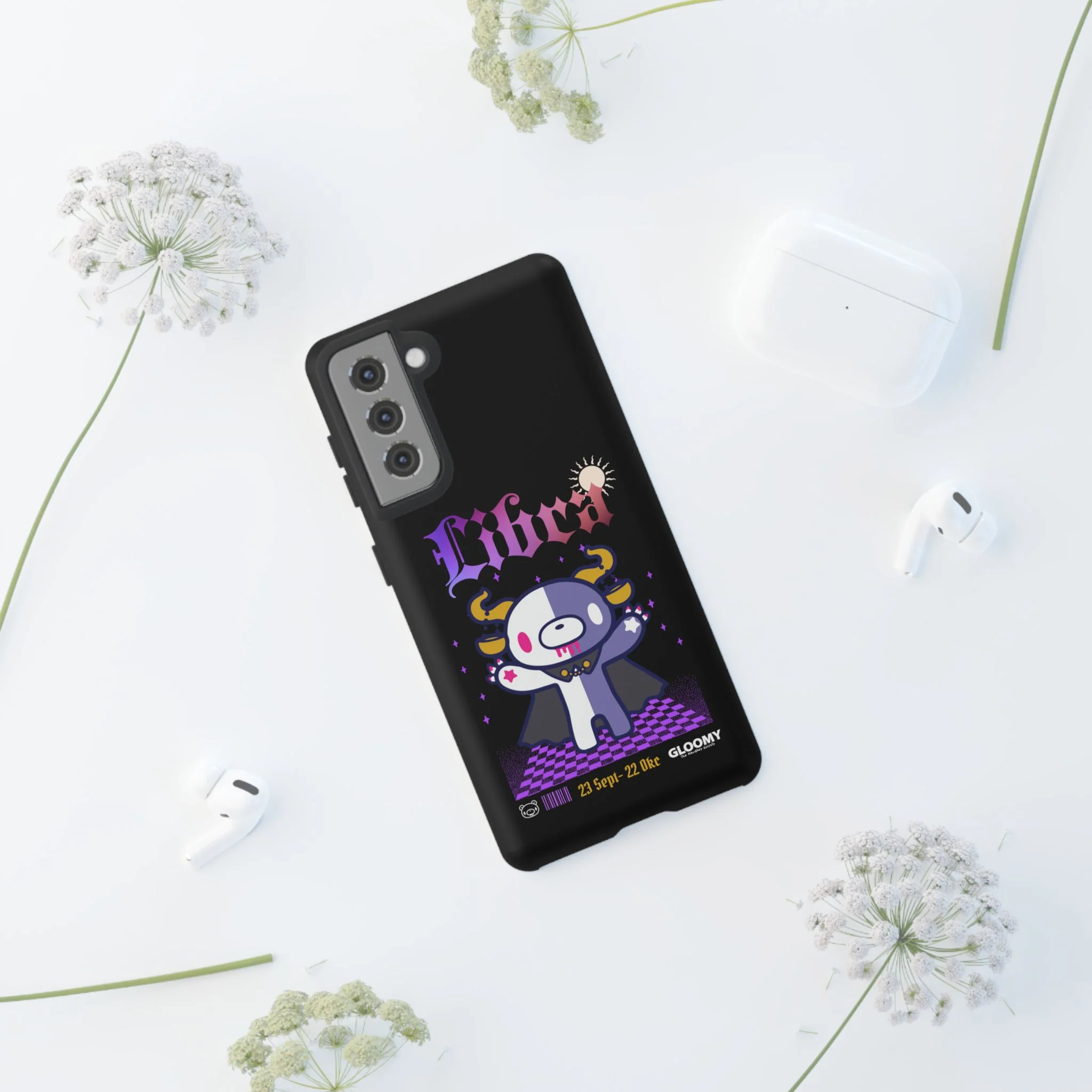 gloomy bear libra zodiac Phone Case - Image 91
