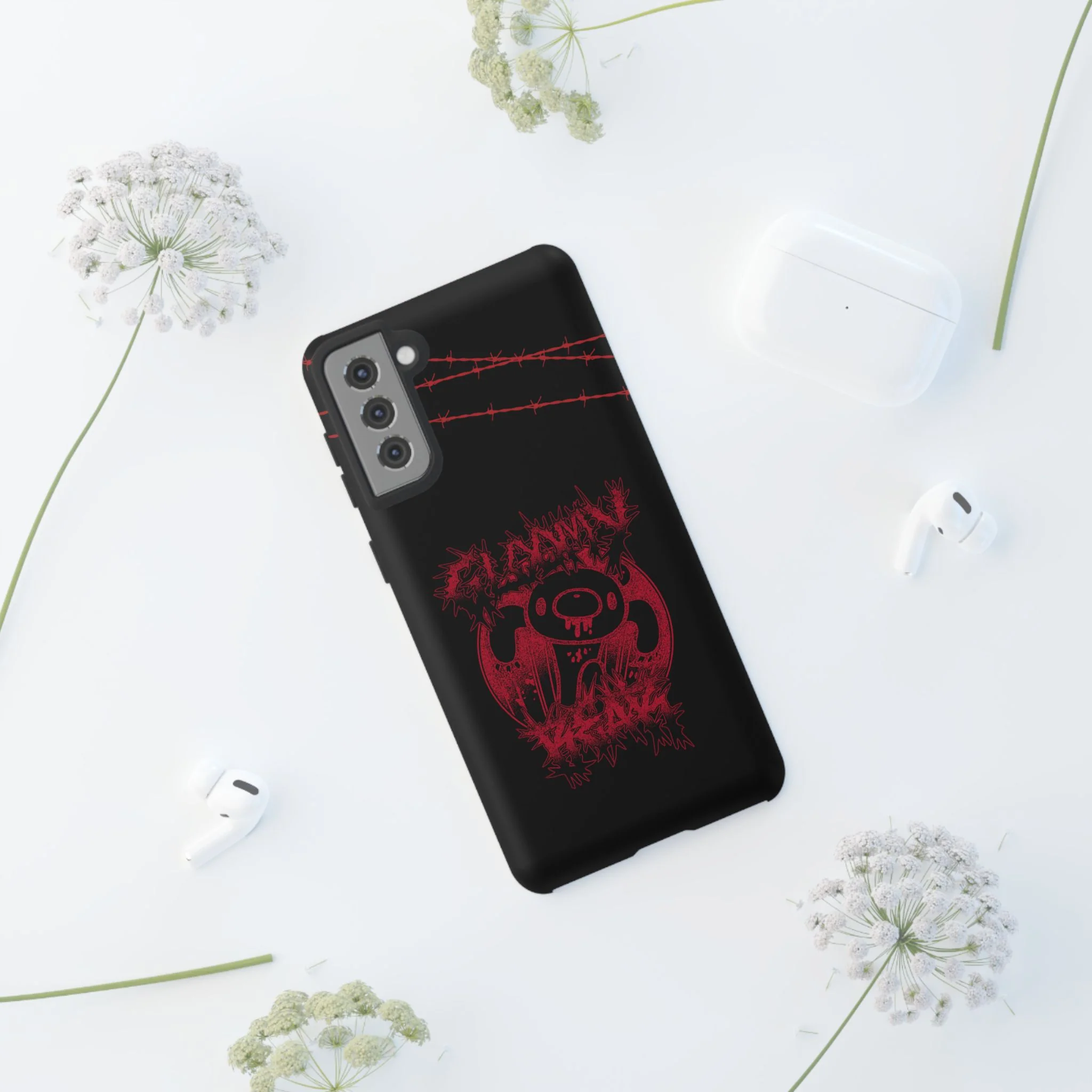 Gloomy Bear Metal Show Red Phone Case - Image 110