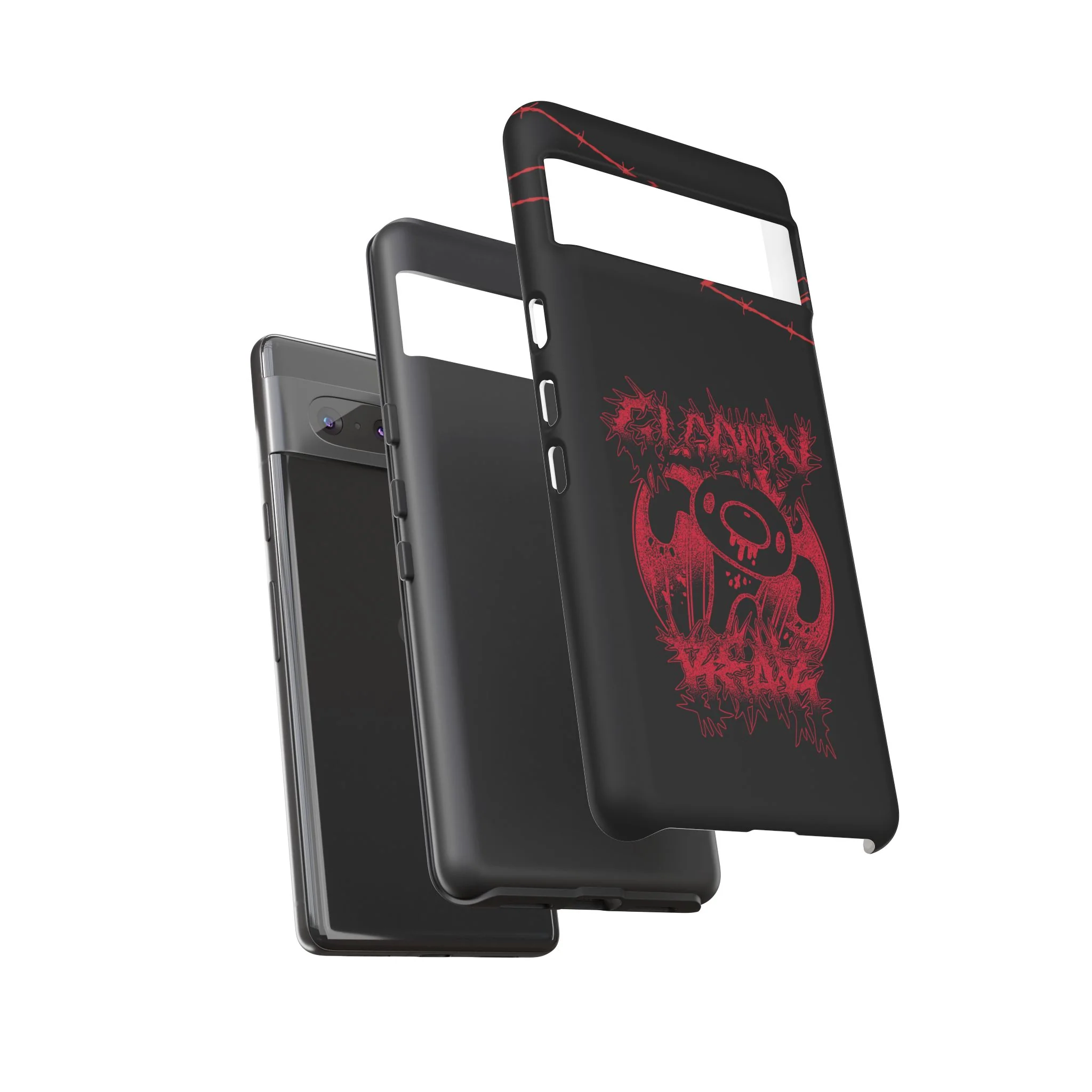 Gloomy Bear Metal Show Red Phone Case - Image 117