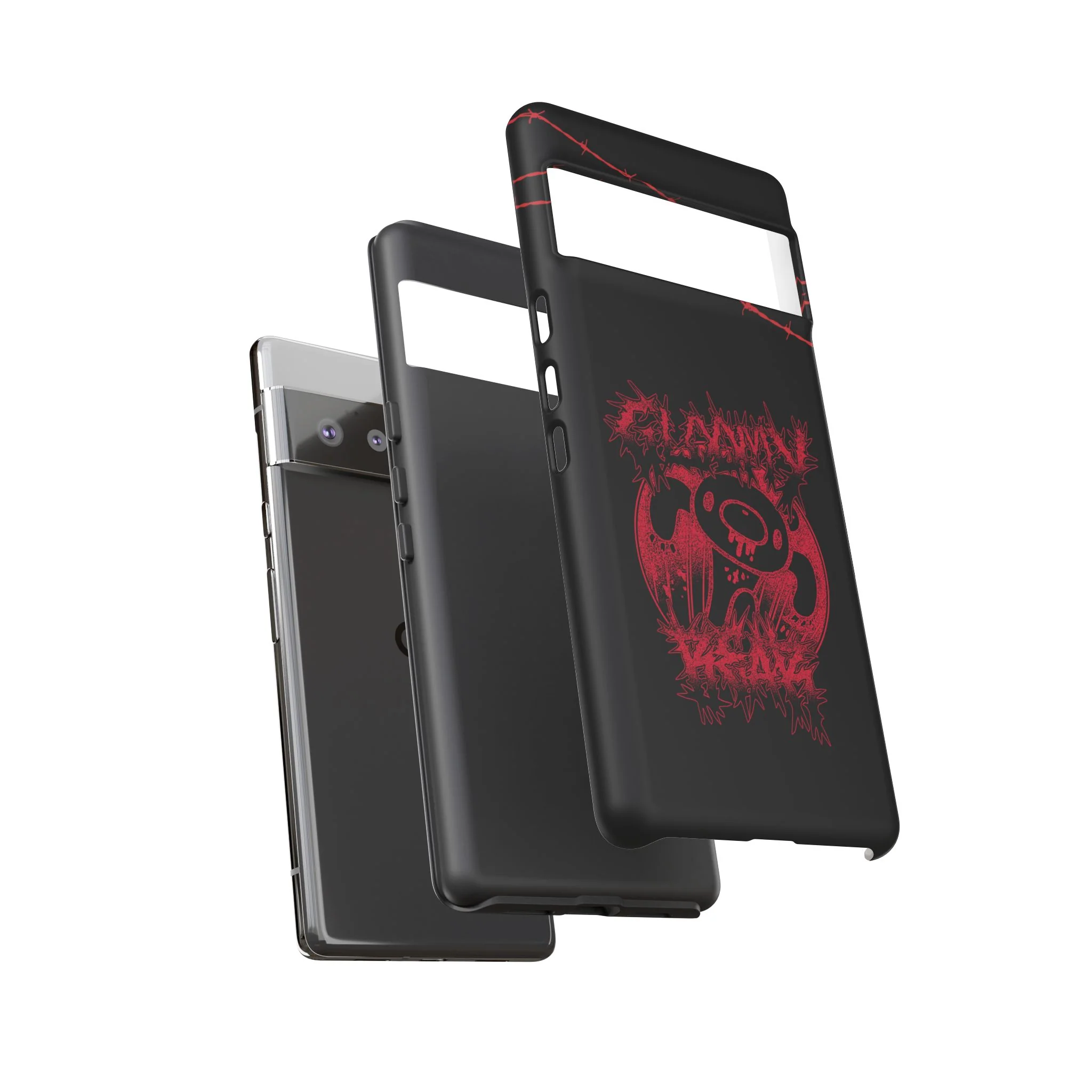 Gloomy Bear Metal Show Red Phone Case - Image 123