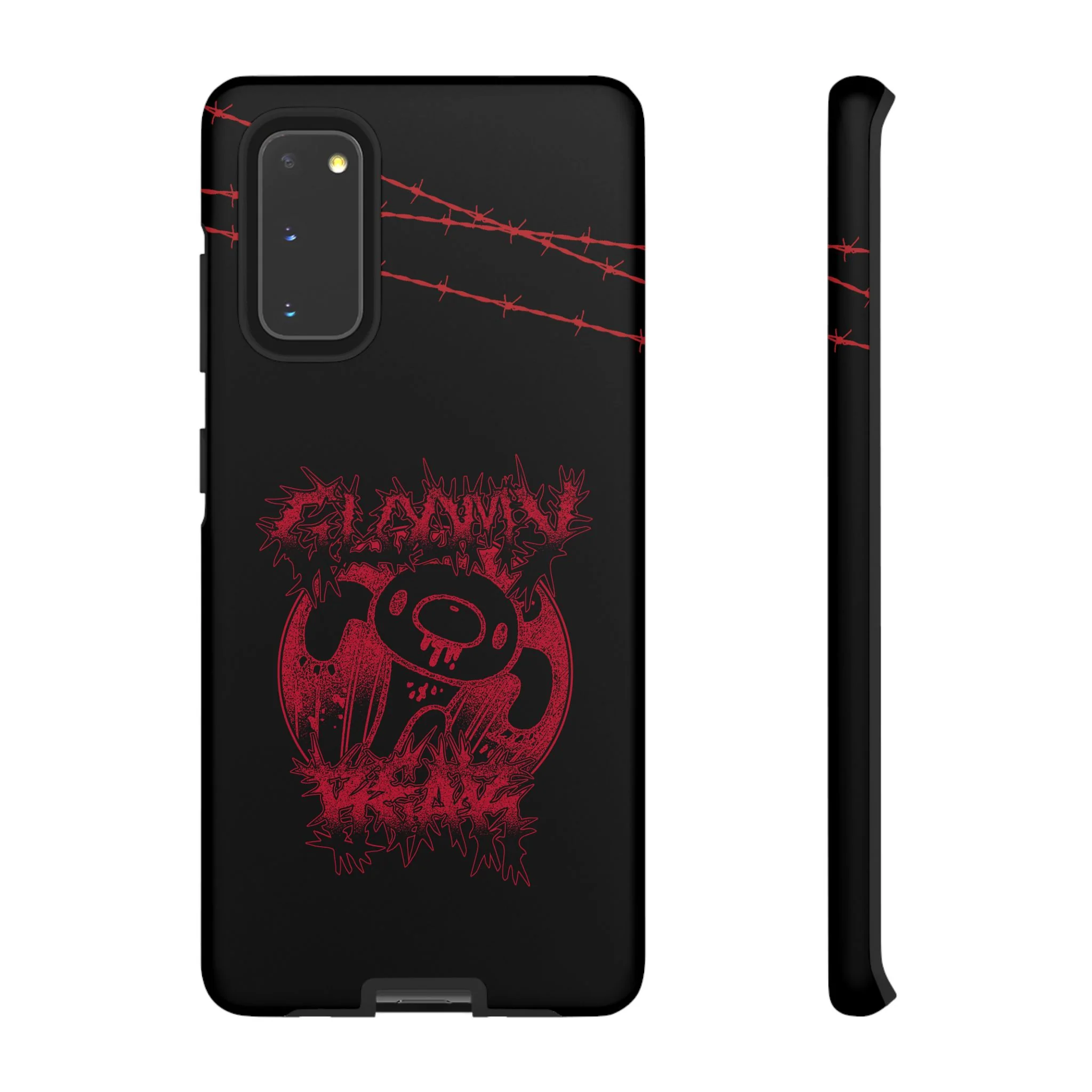 Gloomy Bear Metal Show Red Phone Case - Image 15