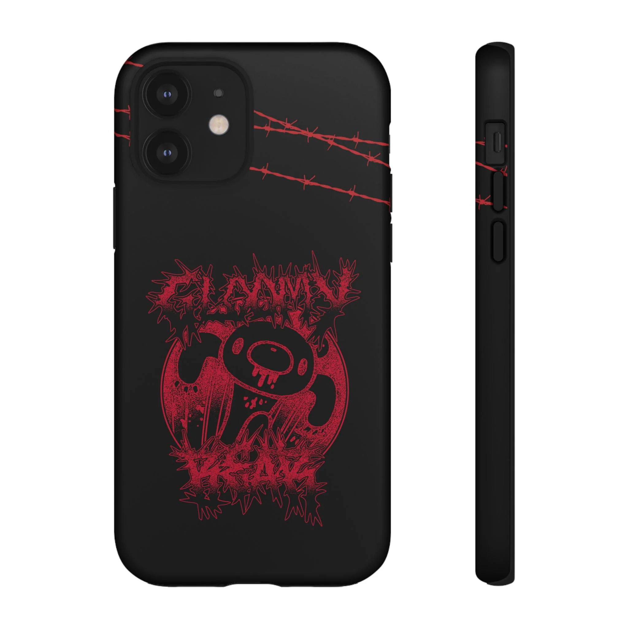Gloomy Bear Metal Show Red Phone Case - Image 23