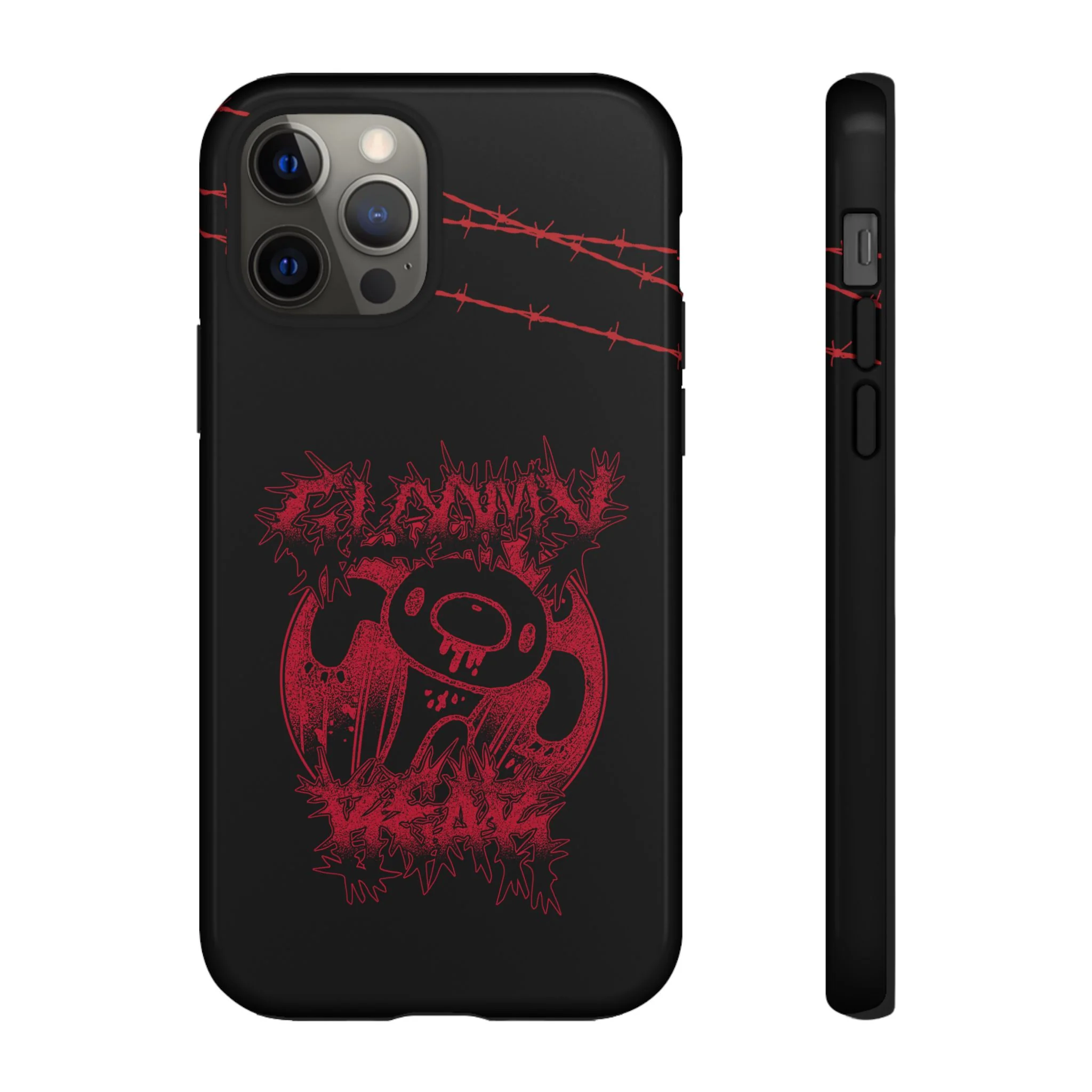 Gloomy Bear Metal Show Red Phone Case - Image 24